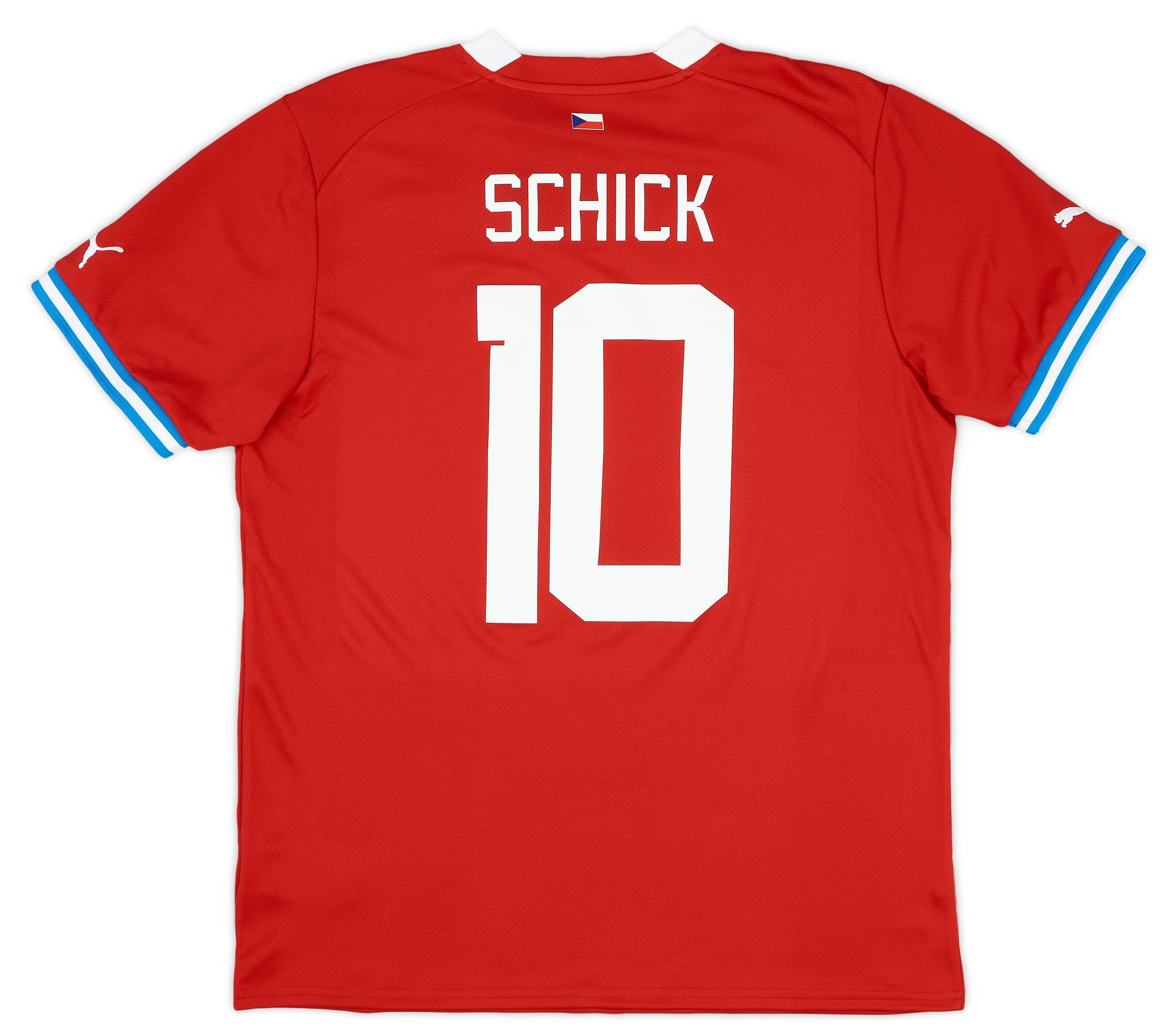 2022-23 Czech Republic Home Shirt Schick #10