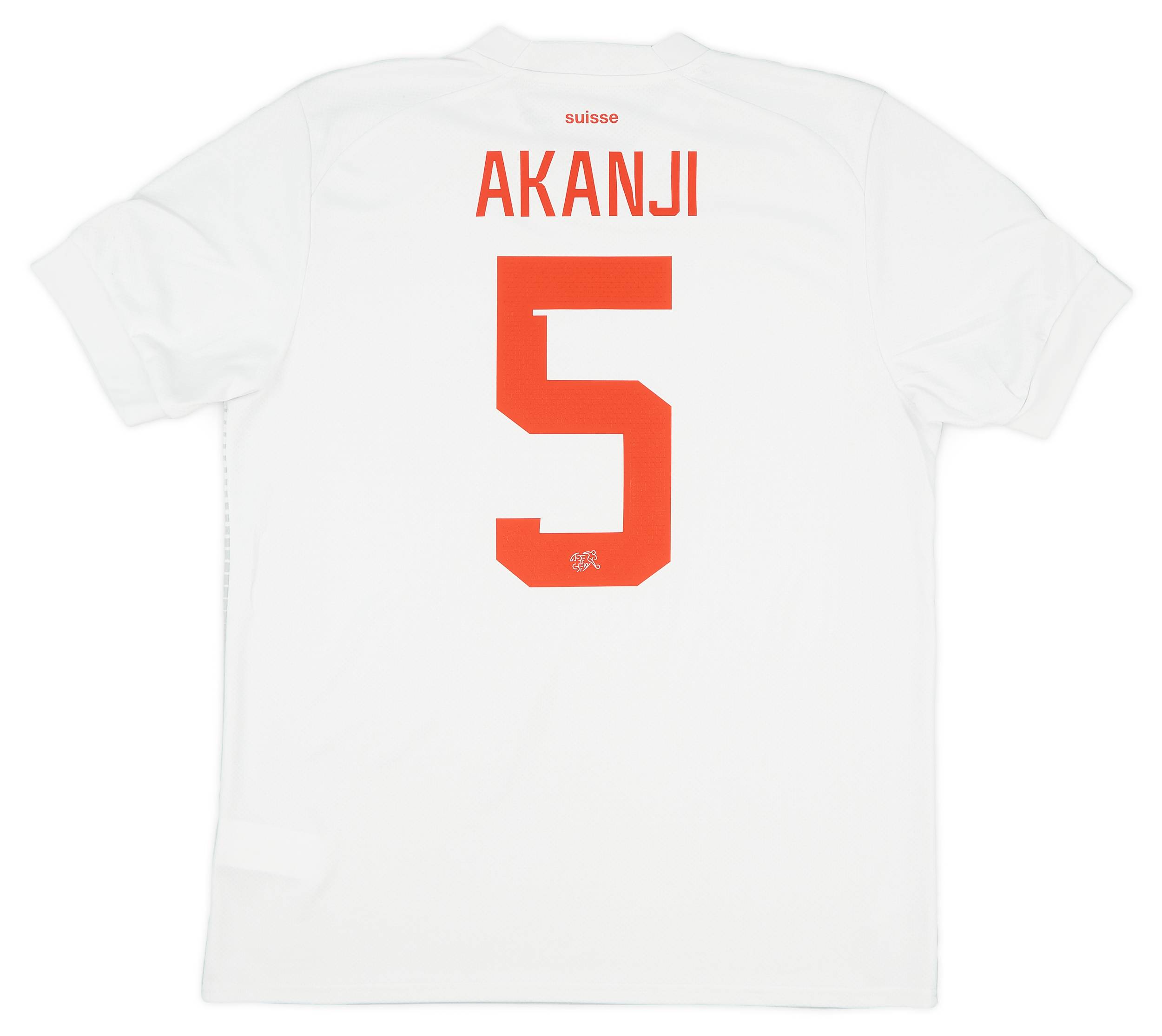 2022-23 Switzerland Away Shirt Akanji #5