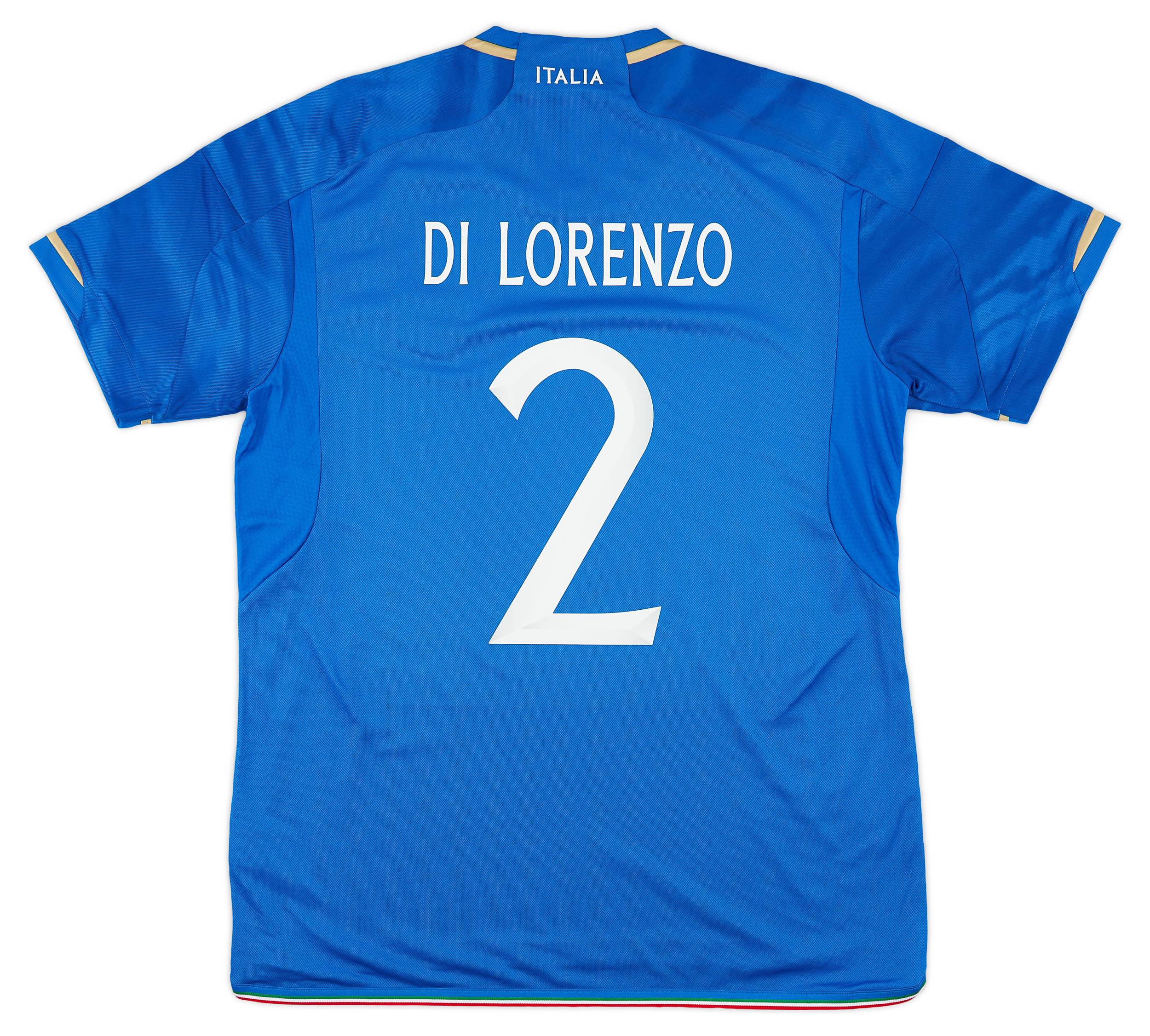 2023-24 Italy Home Shirt Di Lorenzo #2