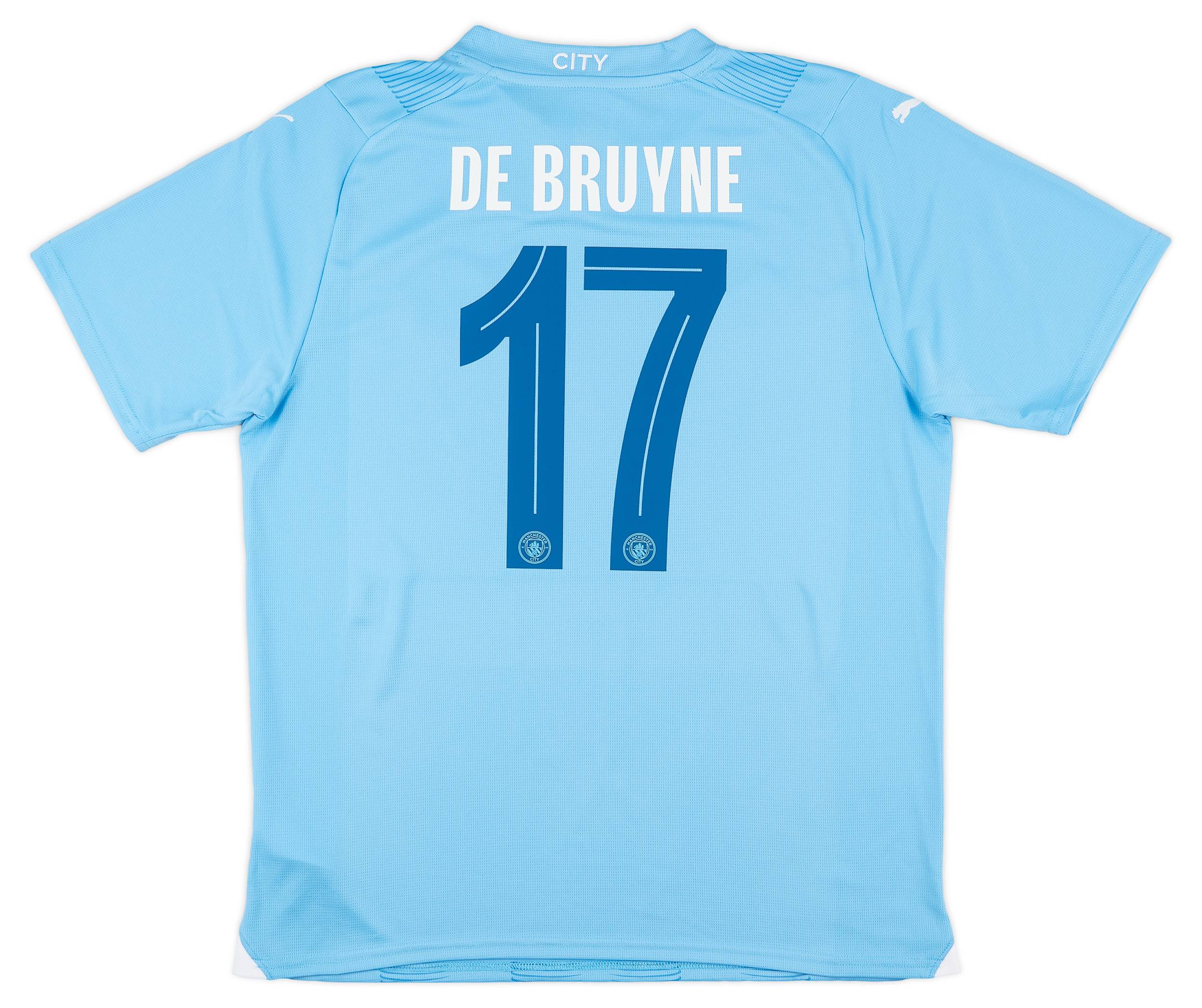 2023-24 Manchester City Home Shirt De Bruyne #17