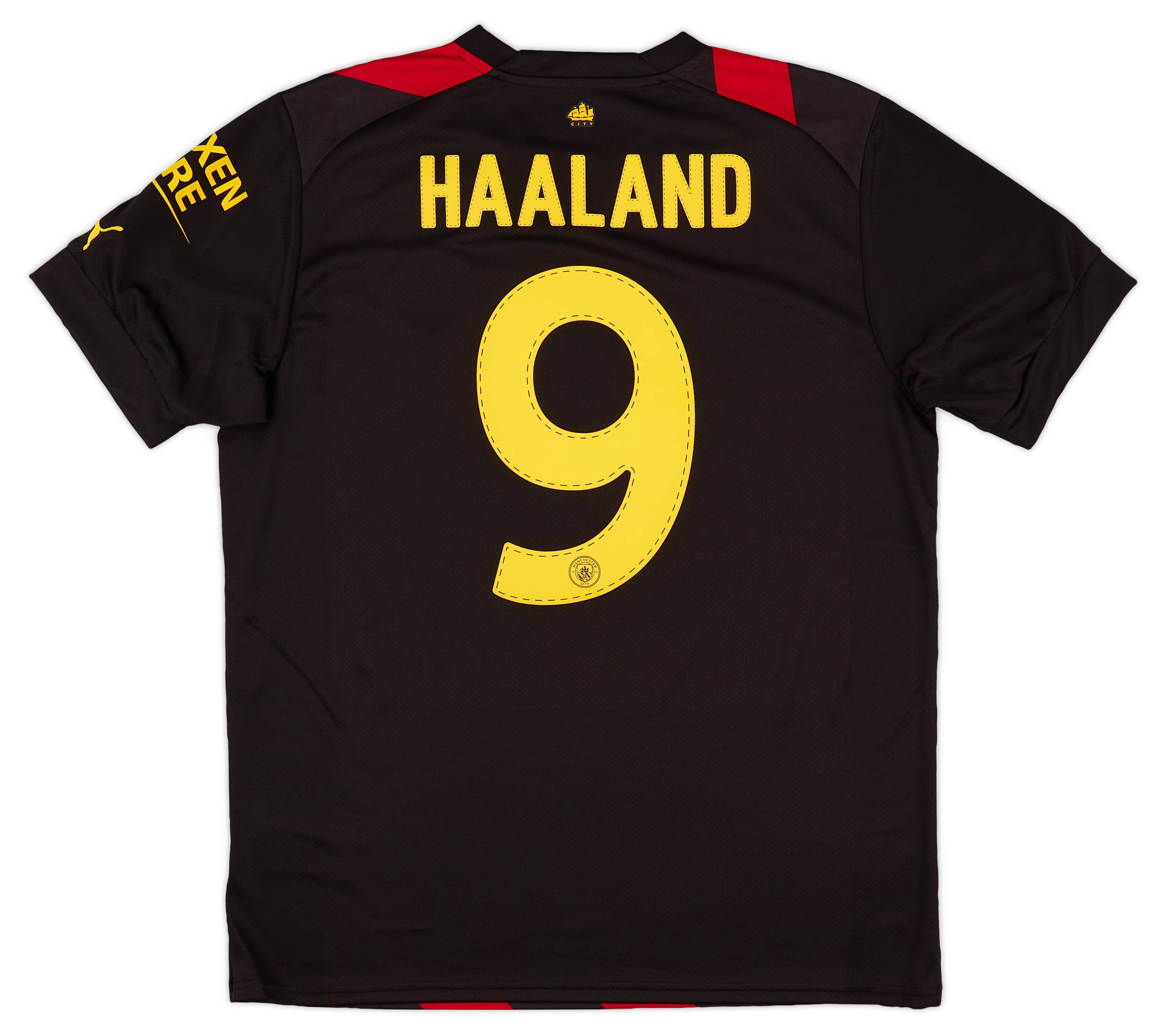 2022-23 Manchester City Away Shirt Haaland #9