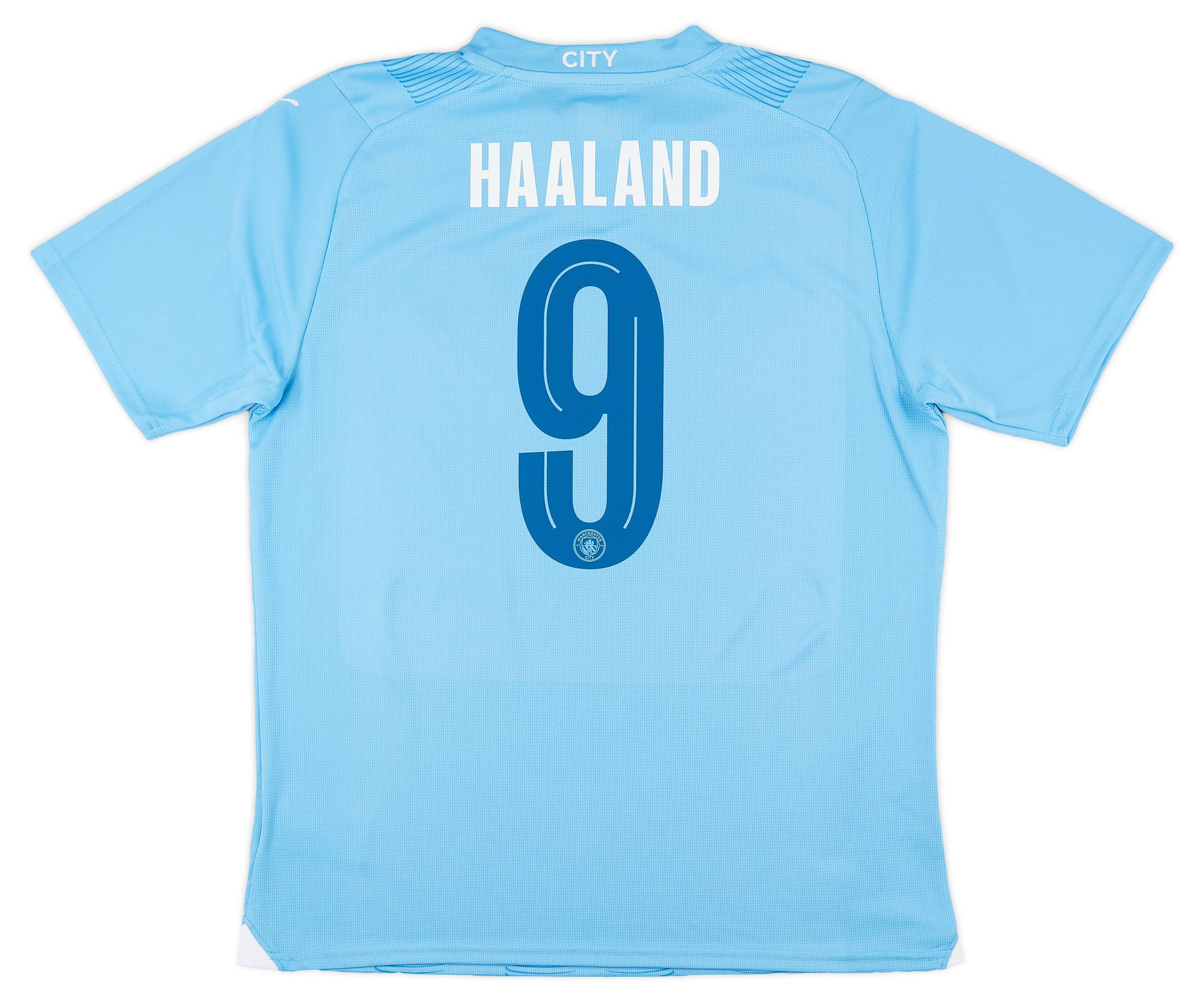 2023-24 Manchester City Home Shirt Haaland #9