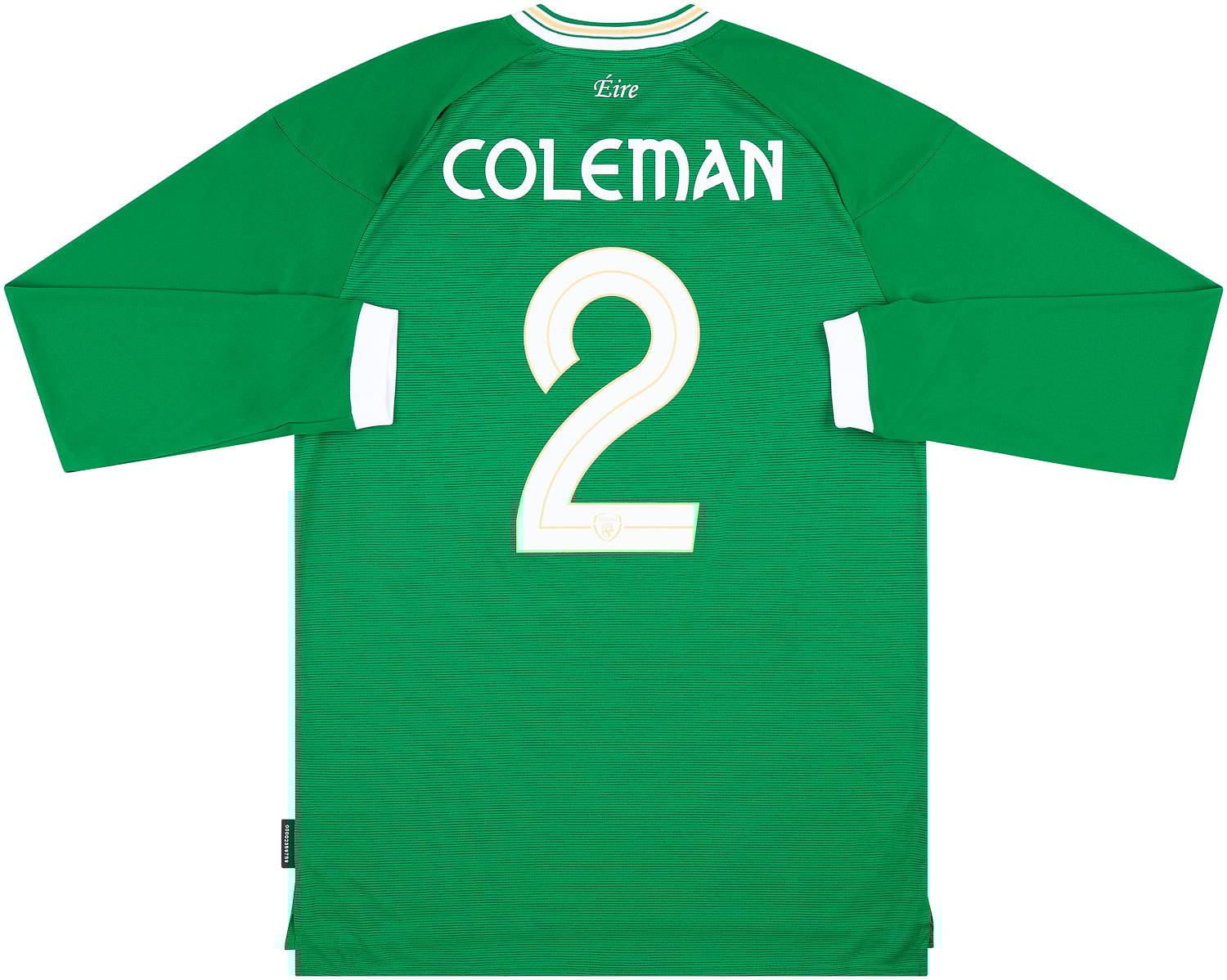 2020-21 Ireland Home L/S Shirt Coleman #2