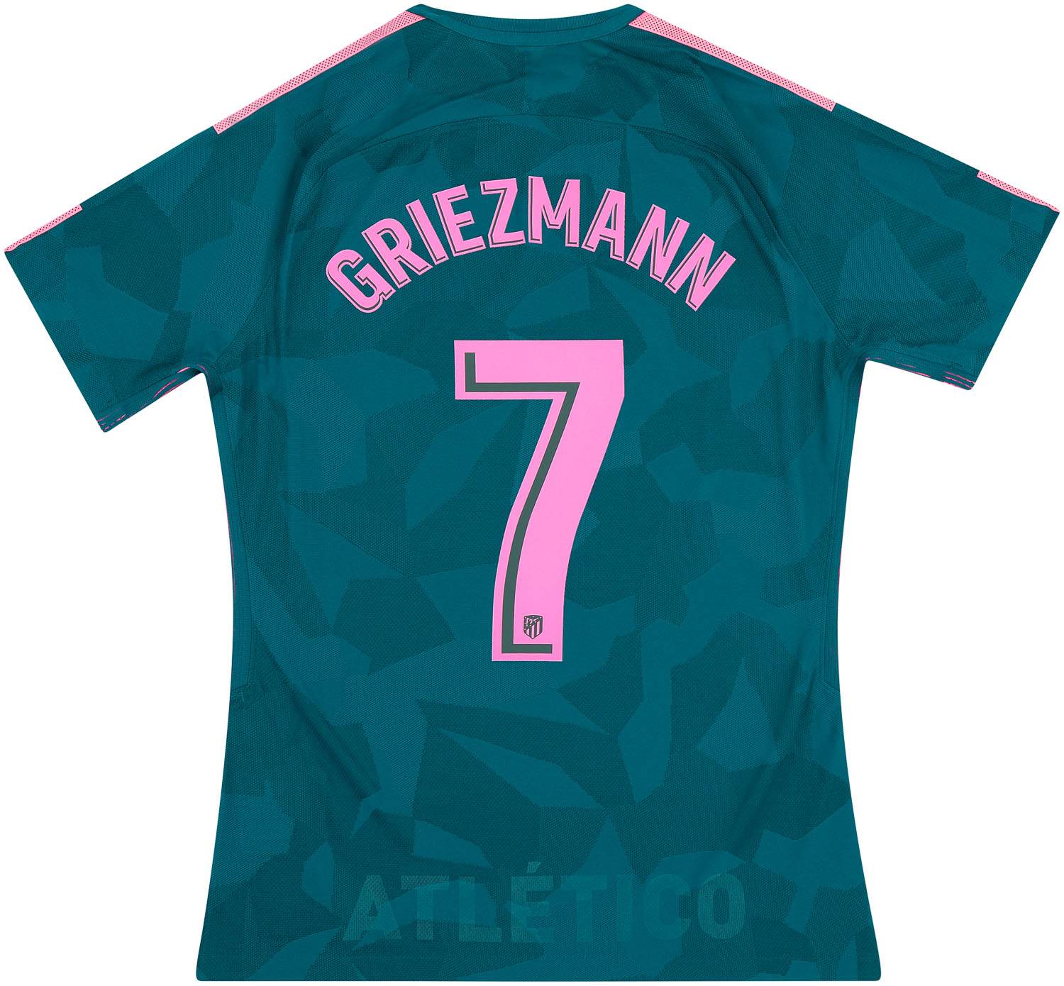 2017-18 Atletico Madrid Player Issue Third Shirt Griezmann