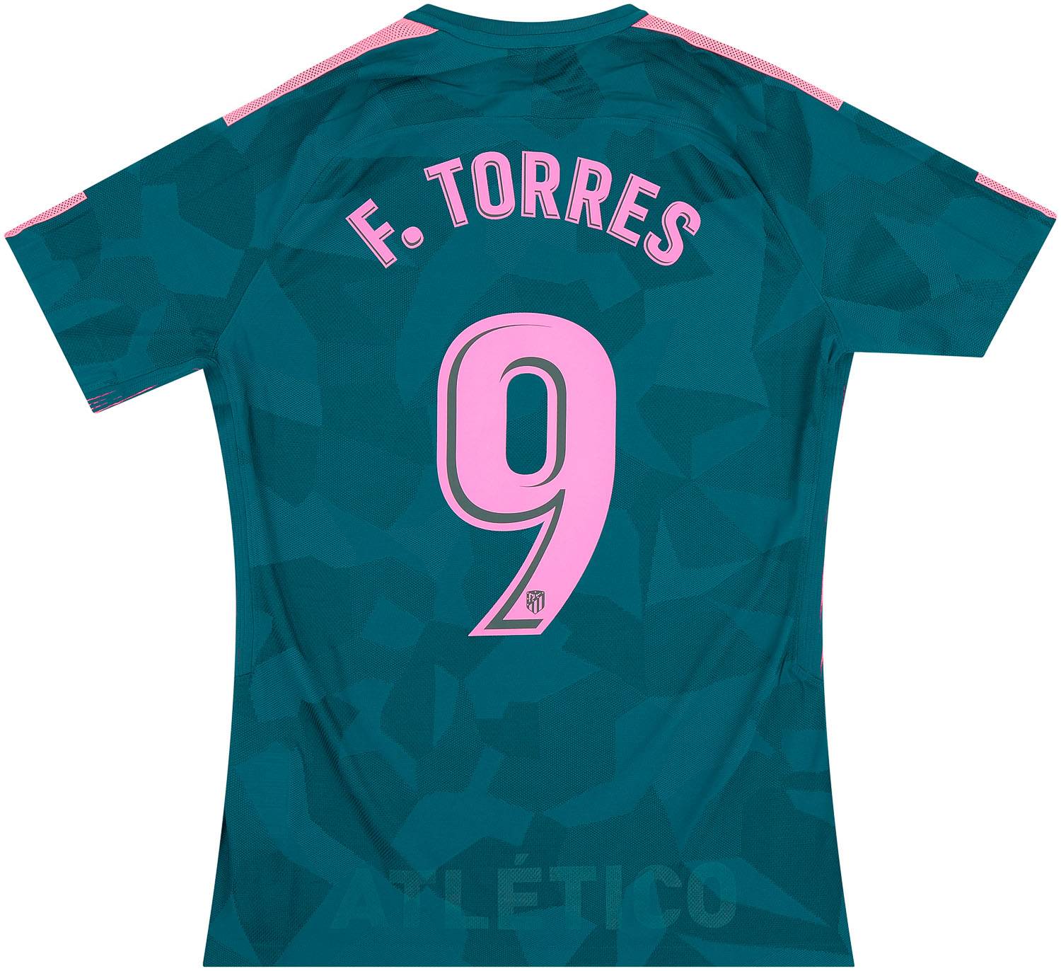 2017-18 Atletico Madrid Player Issue Third Shirt F.Torres #9 - NEW