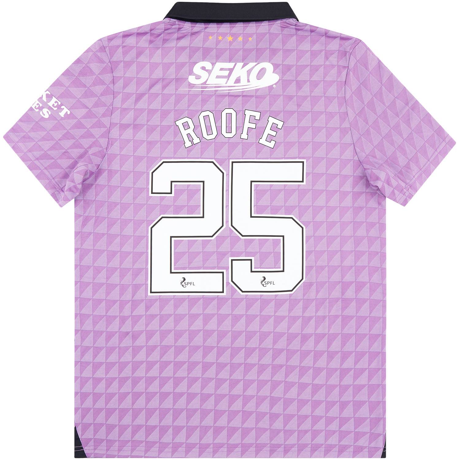 2021-22 Rangers '150 Years Anniversary' Third Shirt Roofe #25 XL