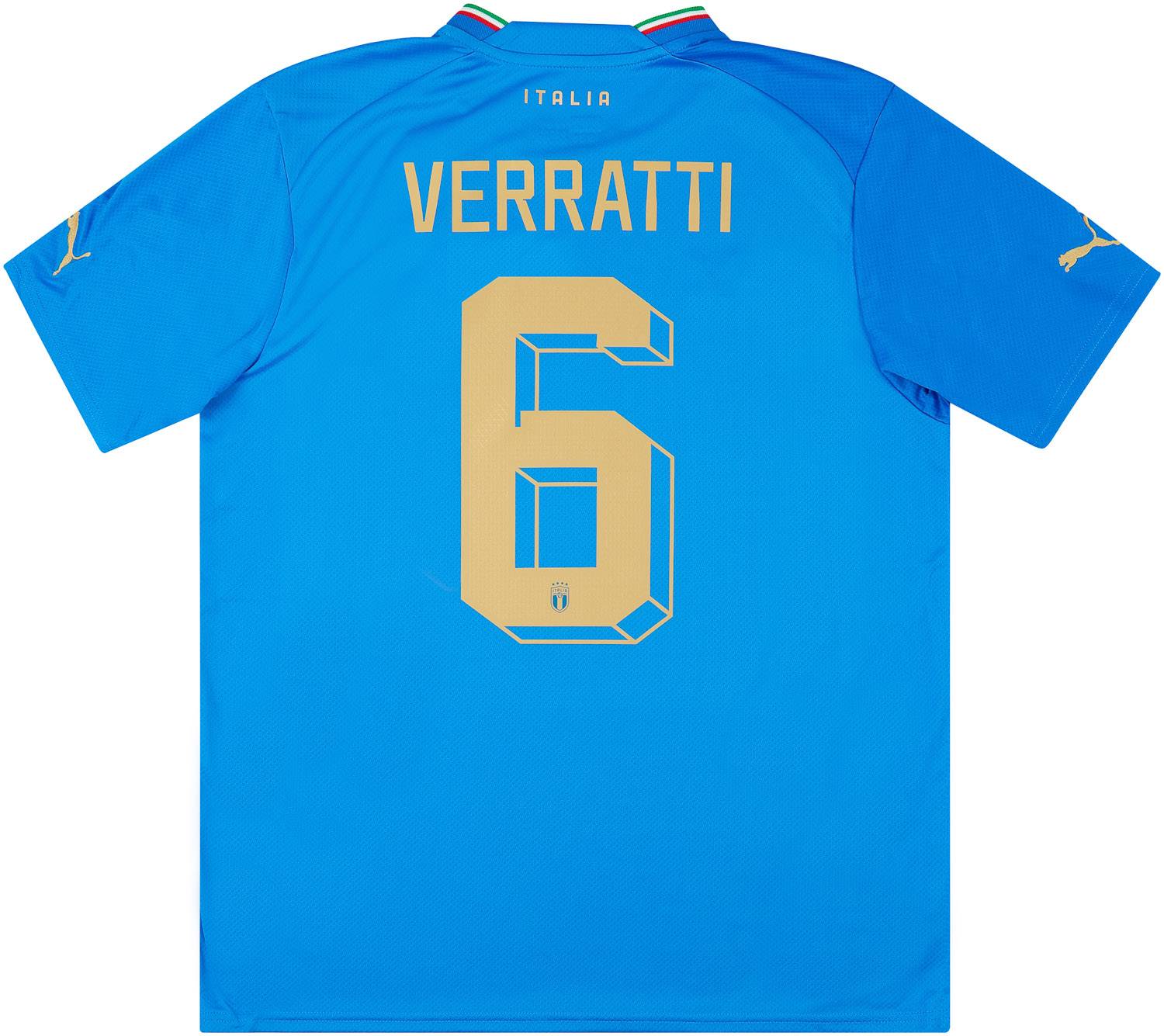2022-23 Italy Home Shirt Verratti #6