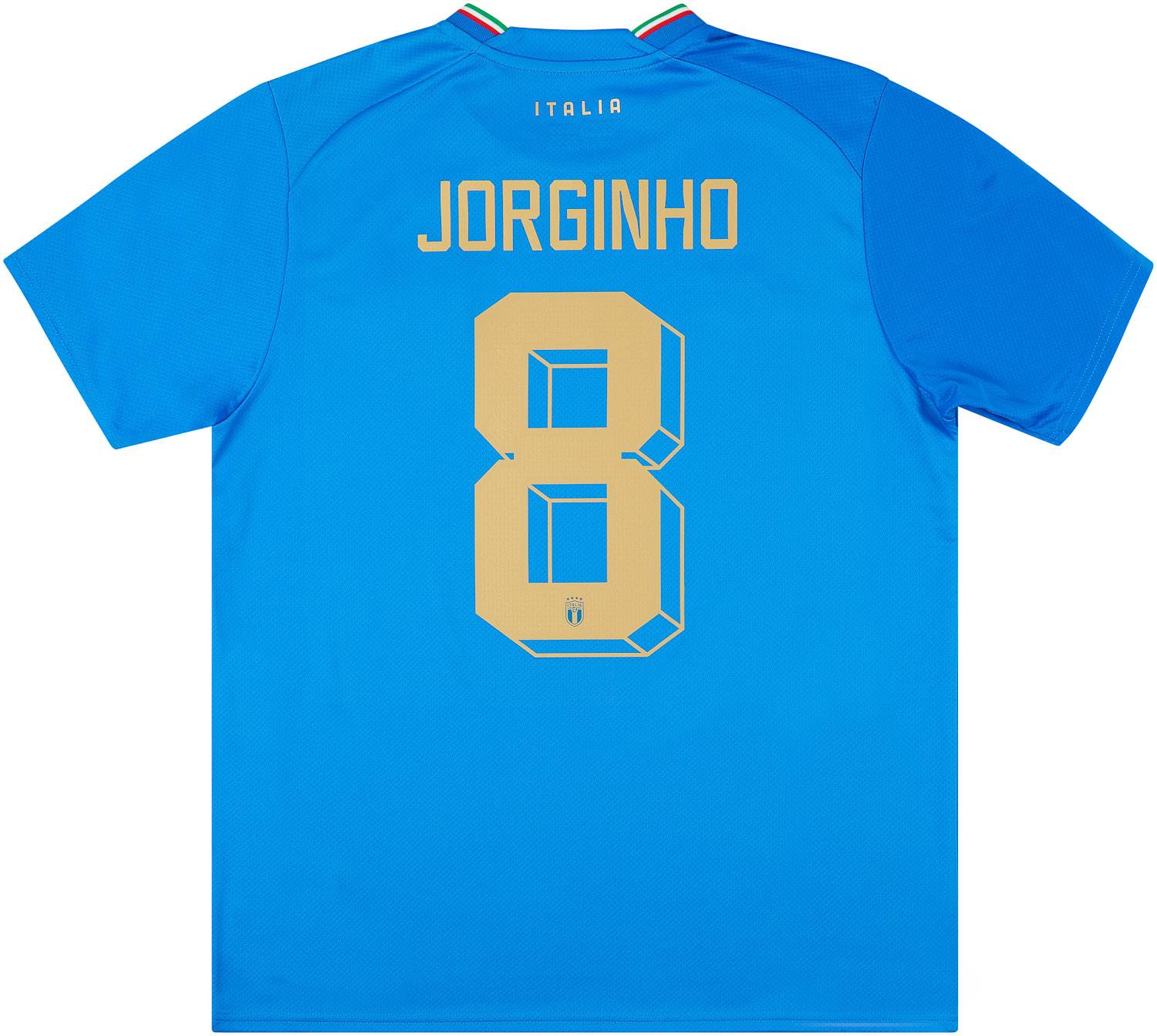 2022-23 Italy Home Shirt Jorginho #8