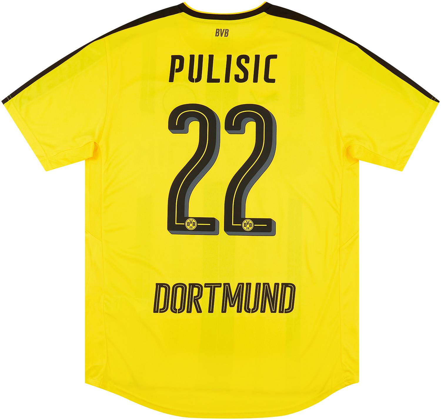 2016-17 Dortmund Home Shirt Pulisic #22 - NEW