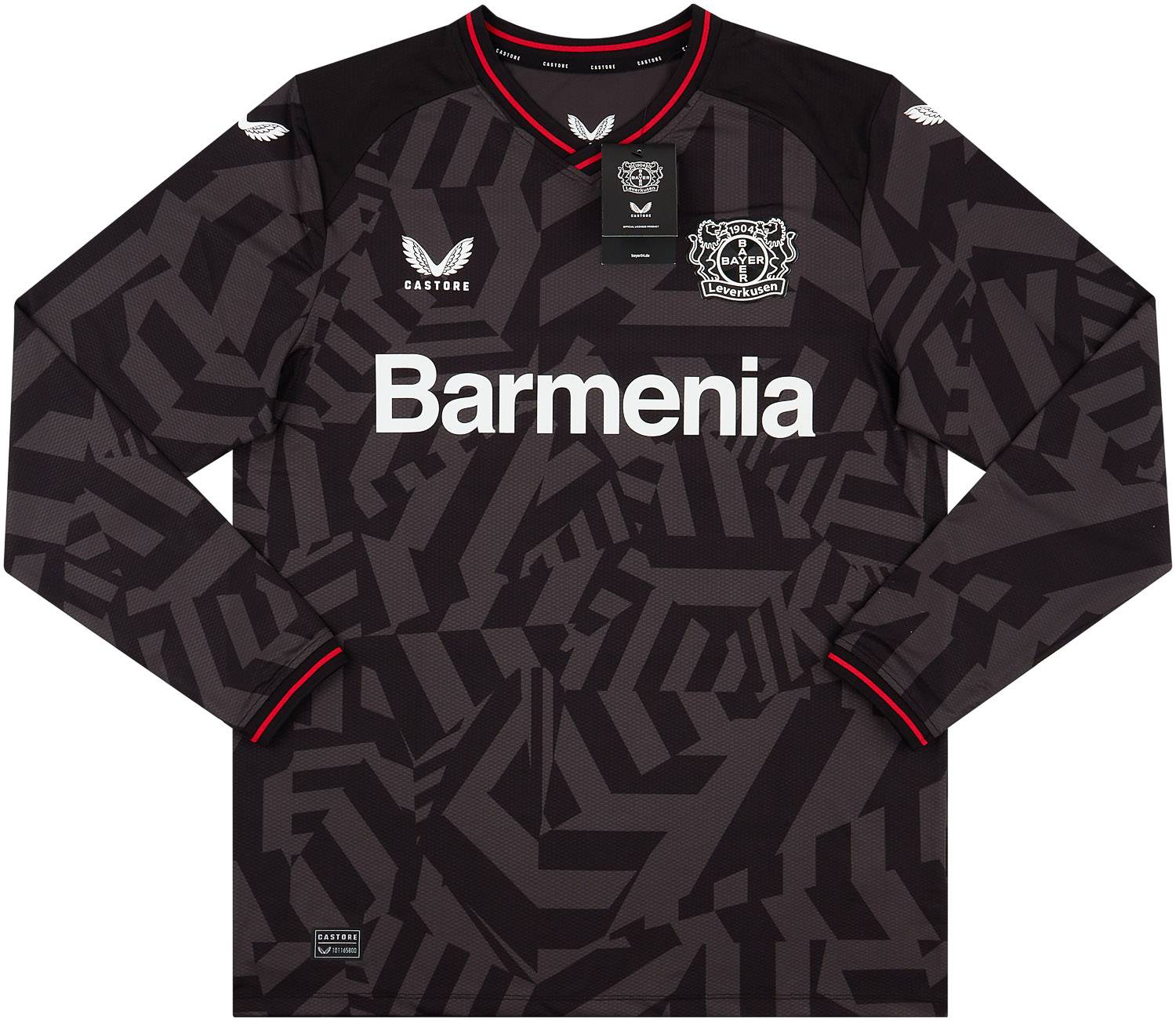 ウェア BAYER 04 WIRTZ 27 2022-23 Bayer Leverkusen Player Issue Pro Home Shirt Wirtz