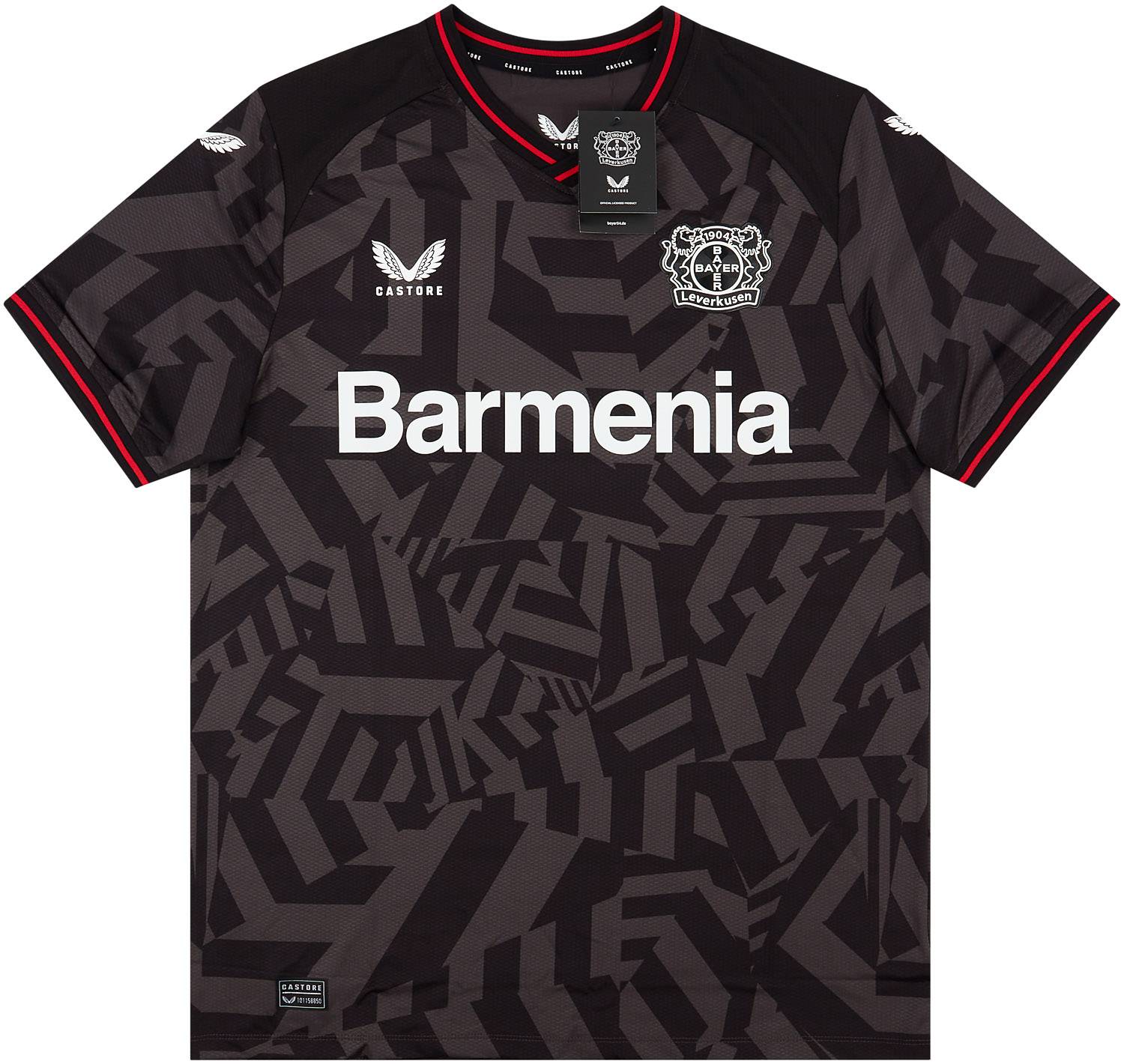 2022-23 Bayer Leverkusen Player Issue Pro Away Shirt Wirtz #27