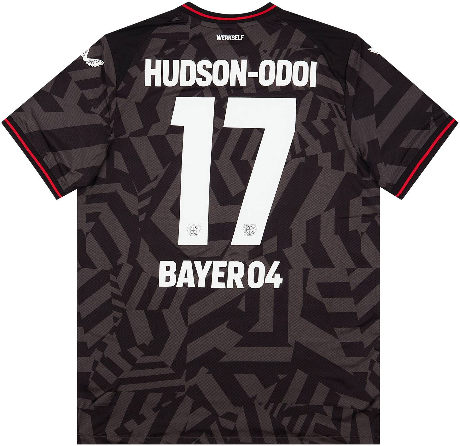 2022-23 Bayer Leverkusen Player Issue Pro Away Shirt Hudson-Odoi #17 - NEW
