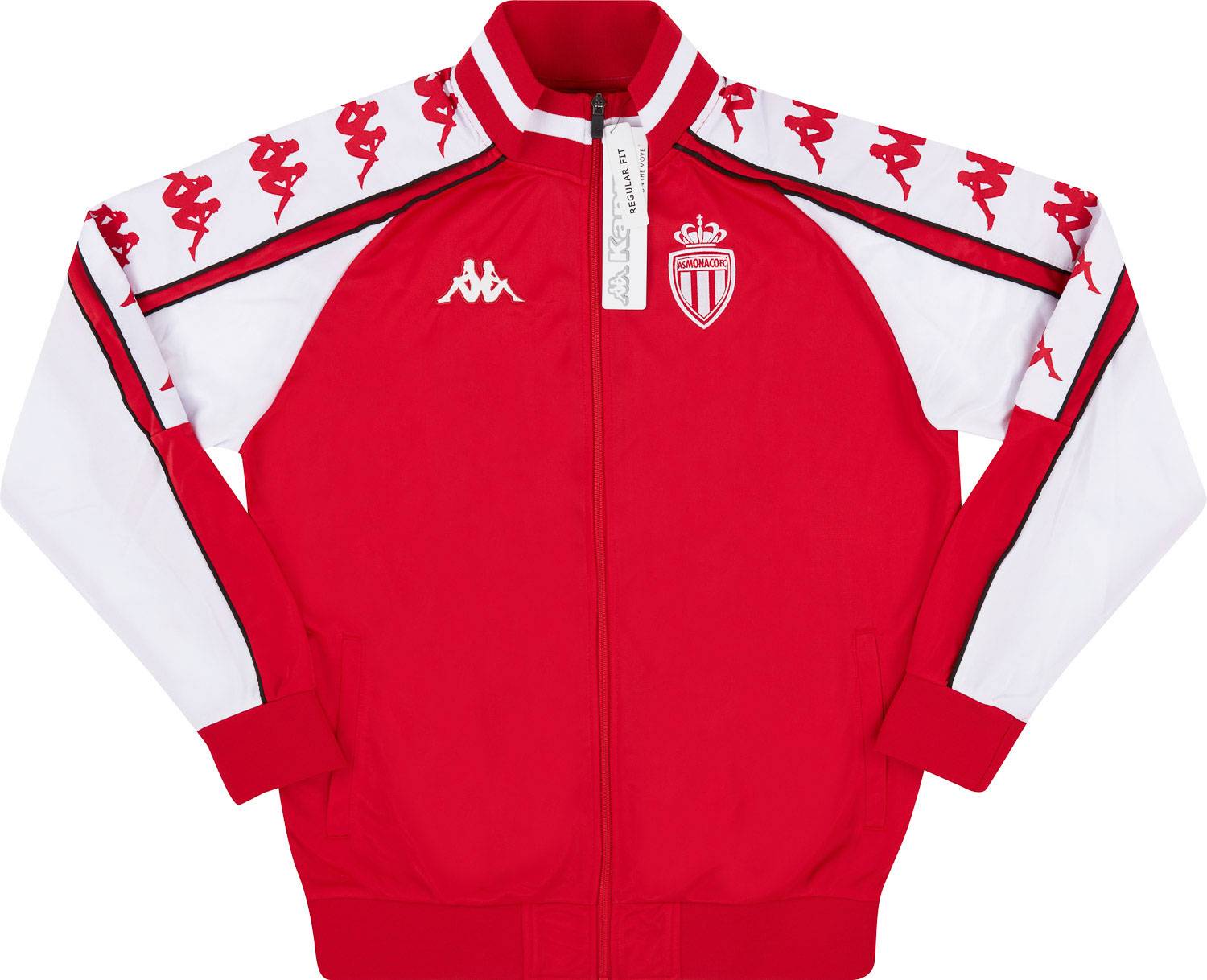 2019 20 Monaco Kappa Retro Ahran Track Jacket