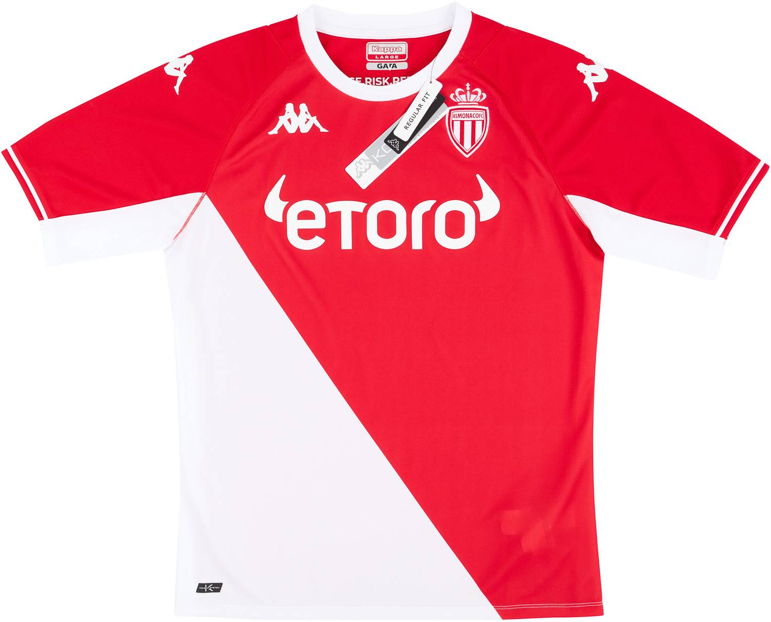 2021-22 Monaco Home Shirt