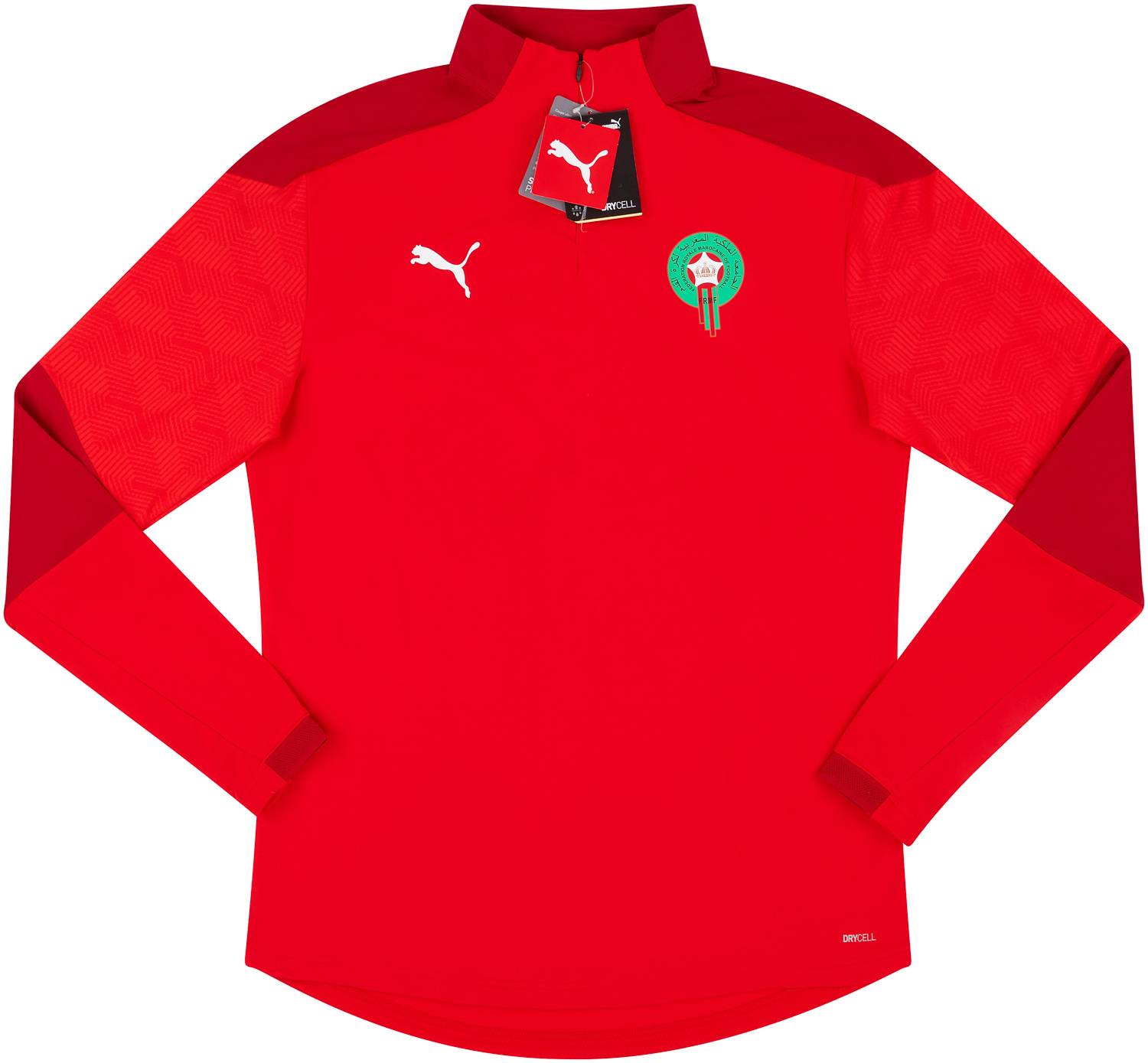 2020-21 Morocco Puma 1/4 Zip Training Top - NEW