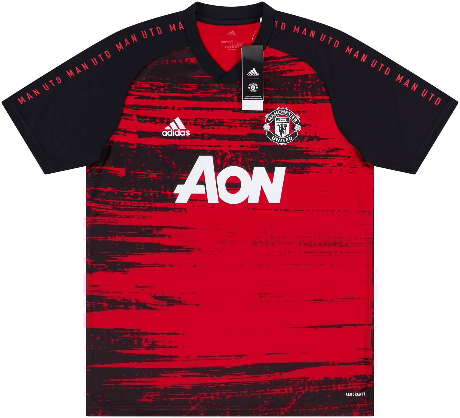 2020-21 Manchester United adidas Pre-Match Training Shirt - NEW