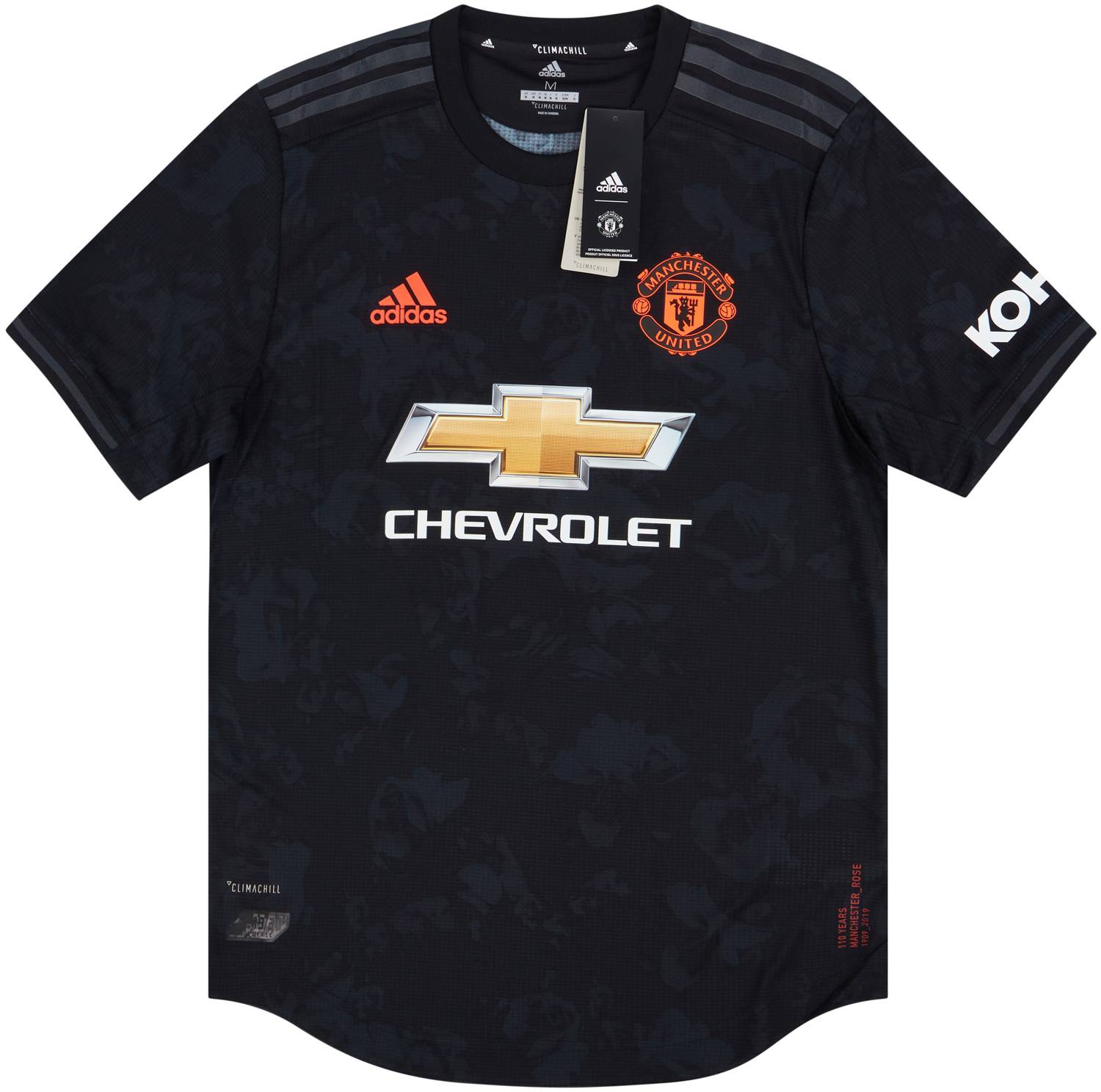 2019 20 Manchester United Player Issue Authentic Third Shirt NEW