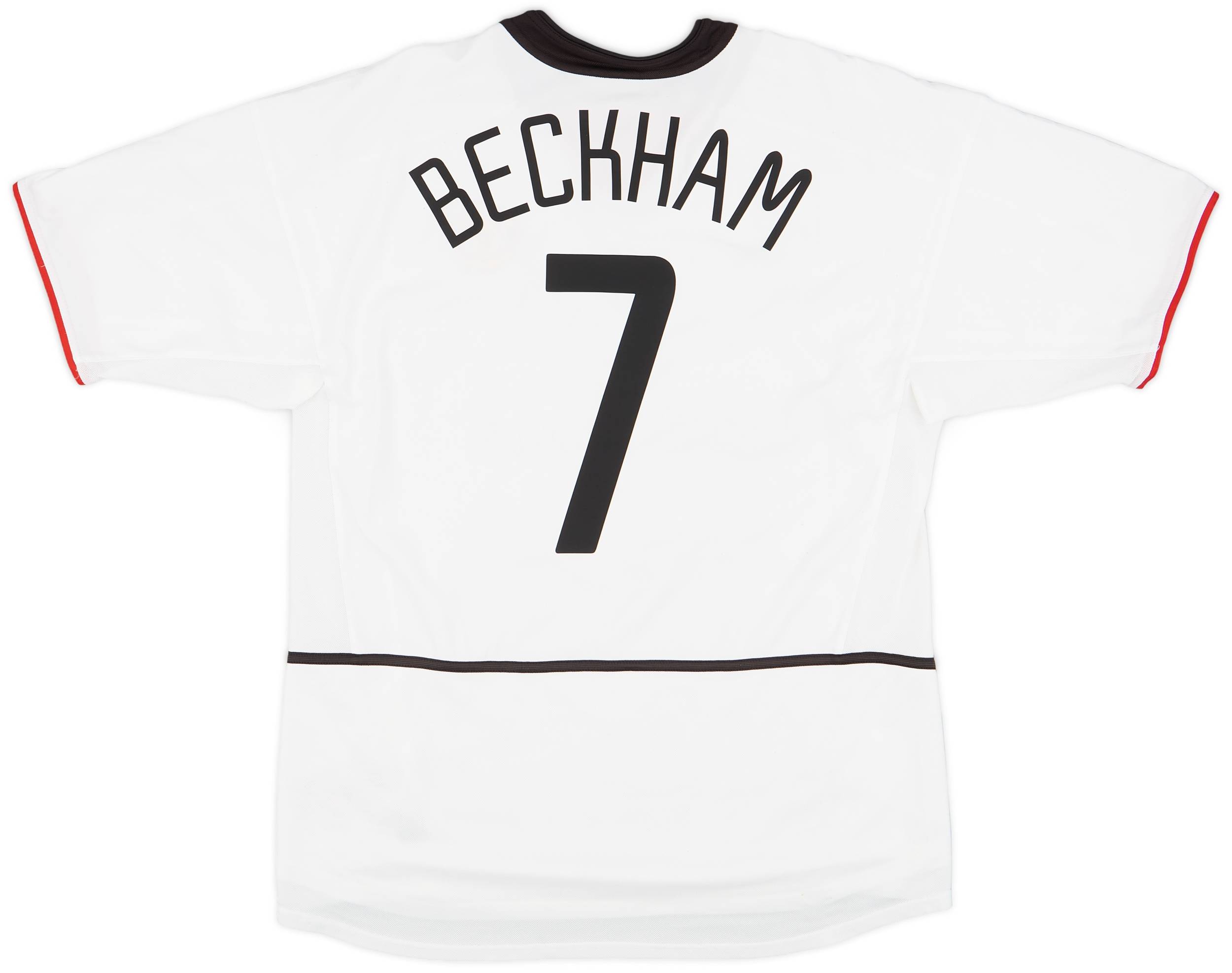 2002-03 Manchester United Away Shirt Beckham #7