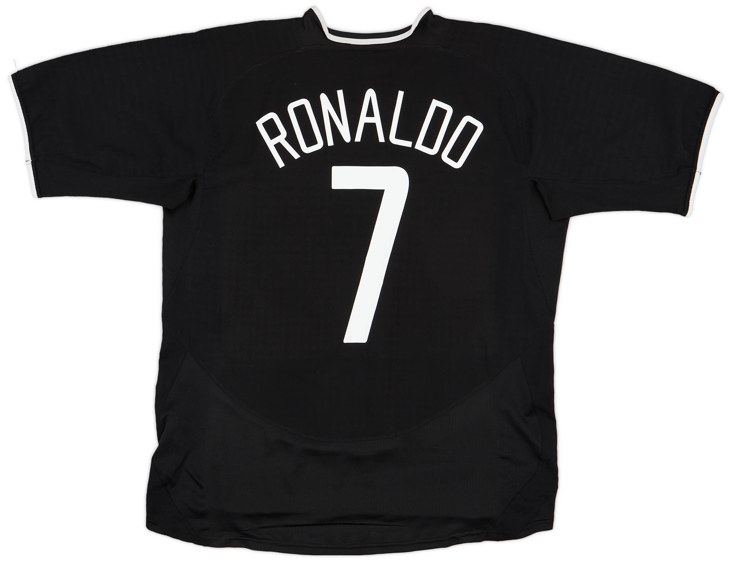 【SALE／60%OFF】 United Manchester 2003-05 Away #7 Ronaldo Shirt トップス