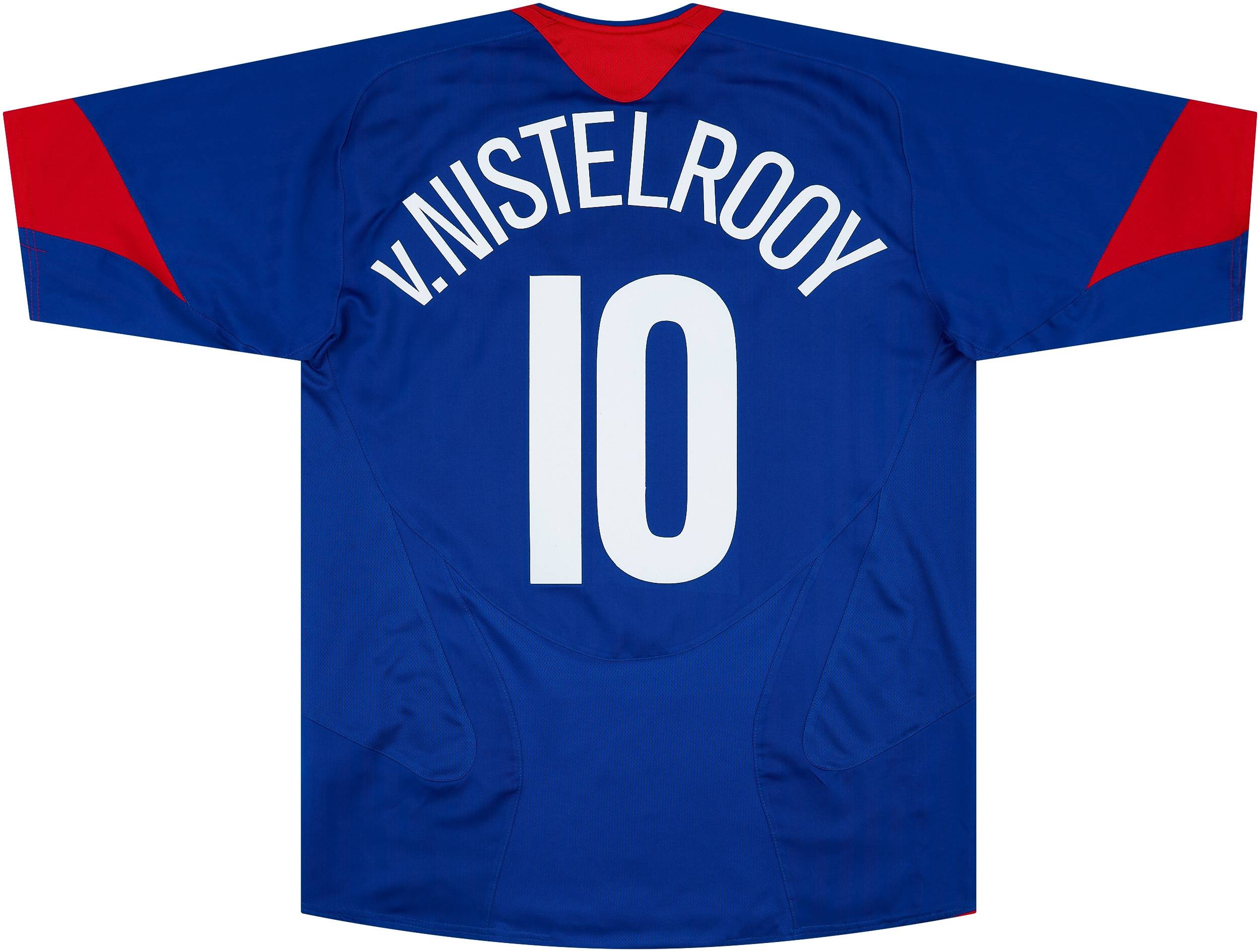 2005-06 Manchester United Away Shirt V.Nistelrooy #10