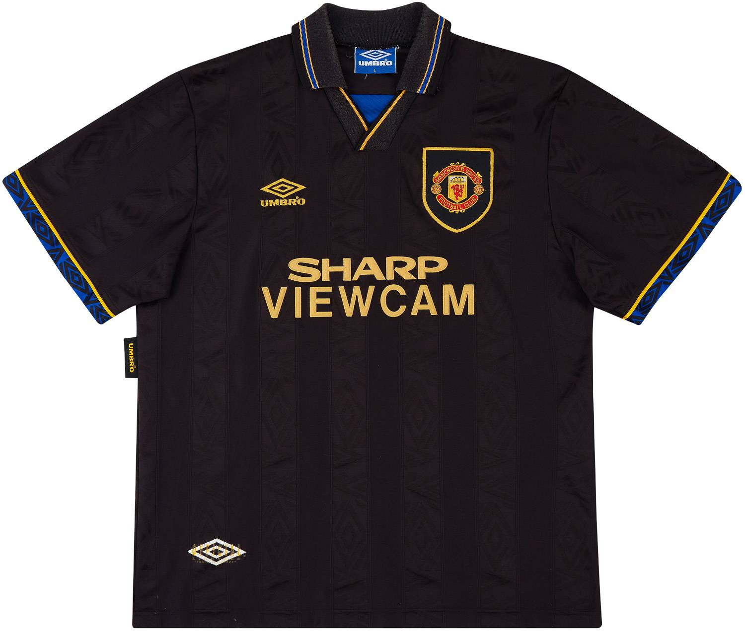 1993-95 Manchester United Away Shirt - 6/10 - XL
