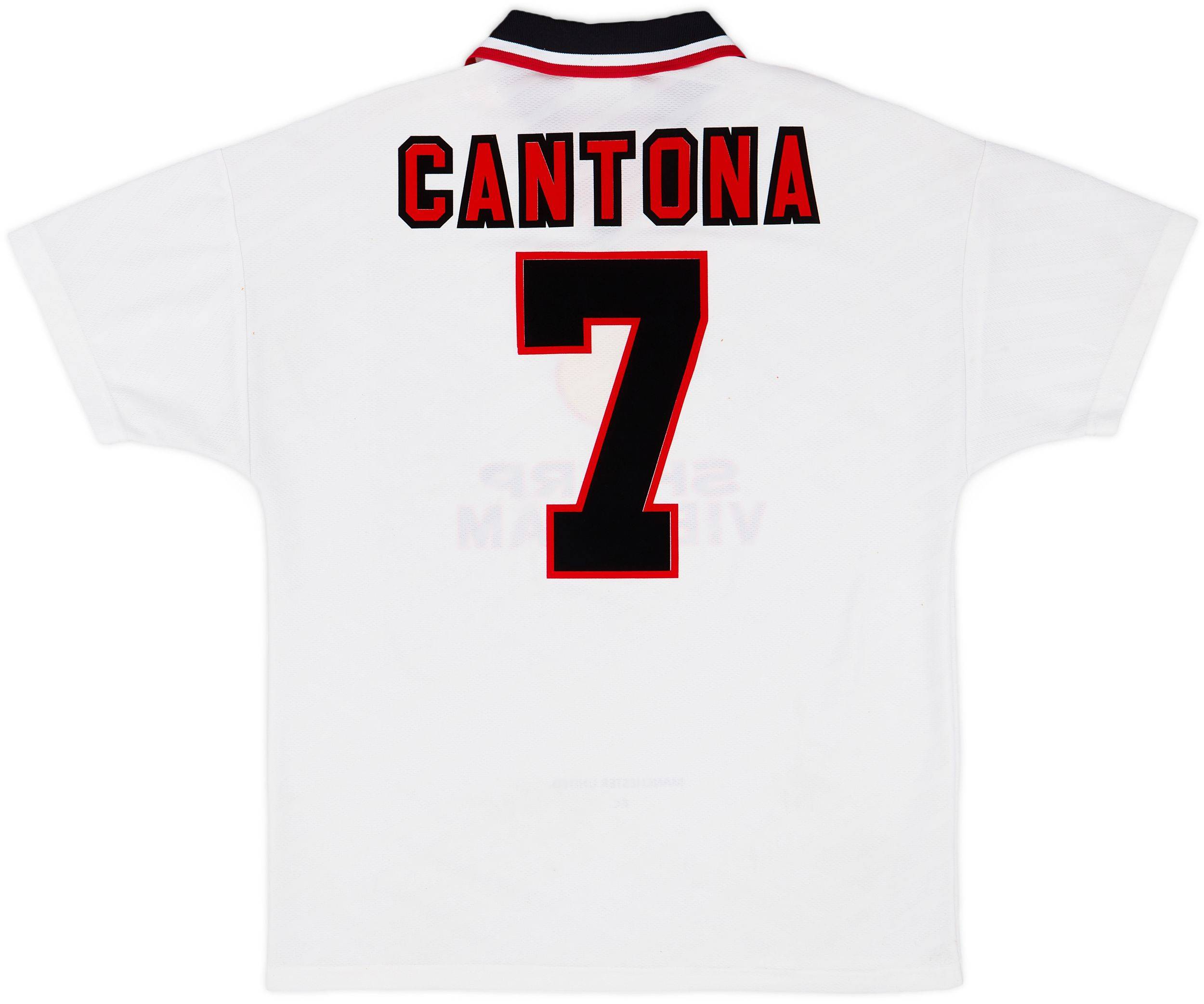 1996-97 Manchester United Away Shirt Cantona #7
