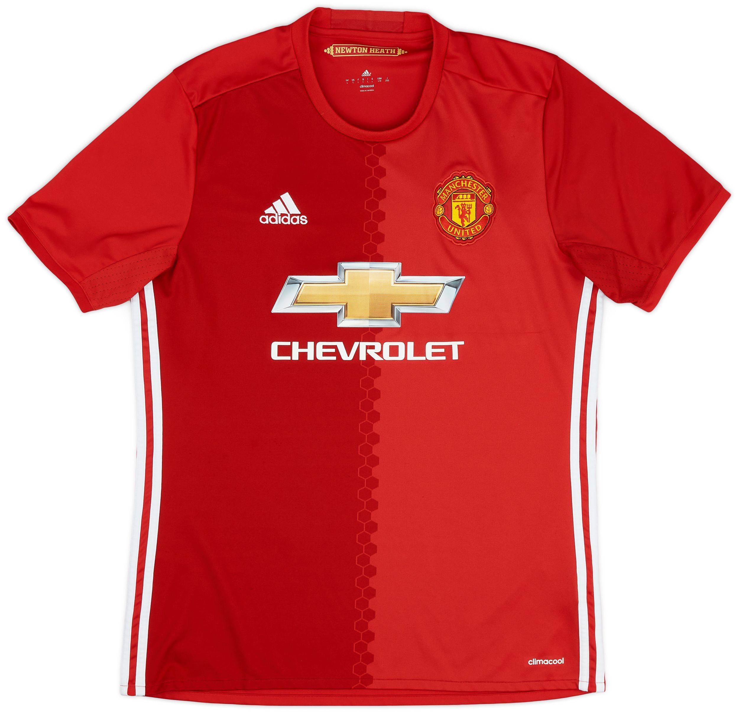 2016-17 Manchester United Home Shirt 