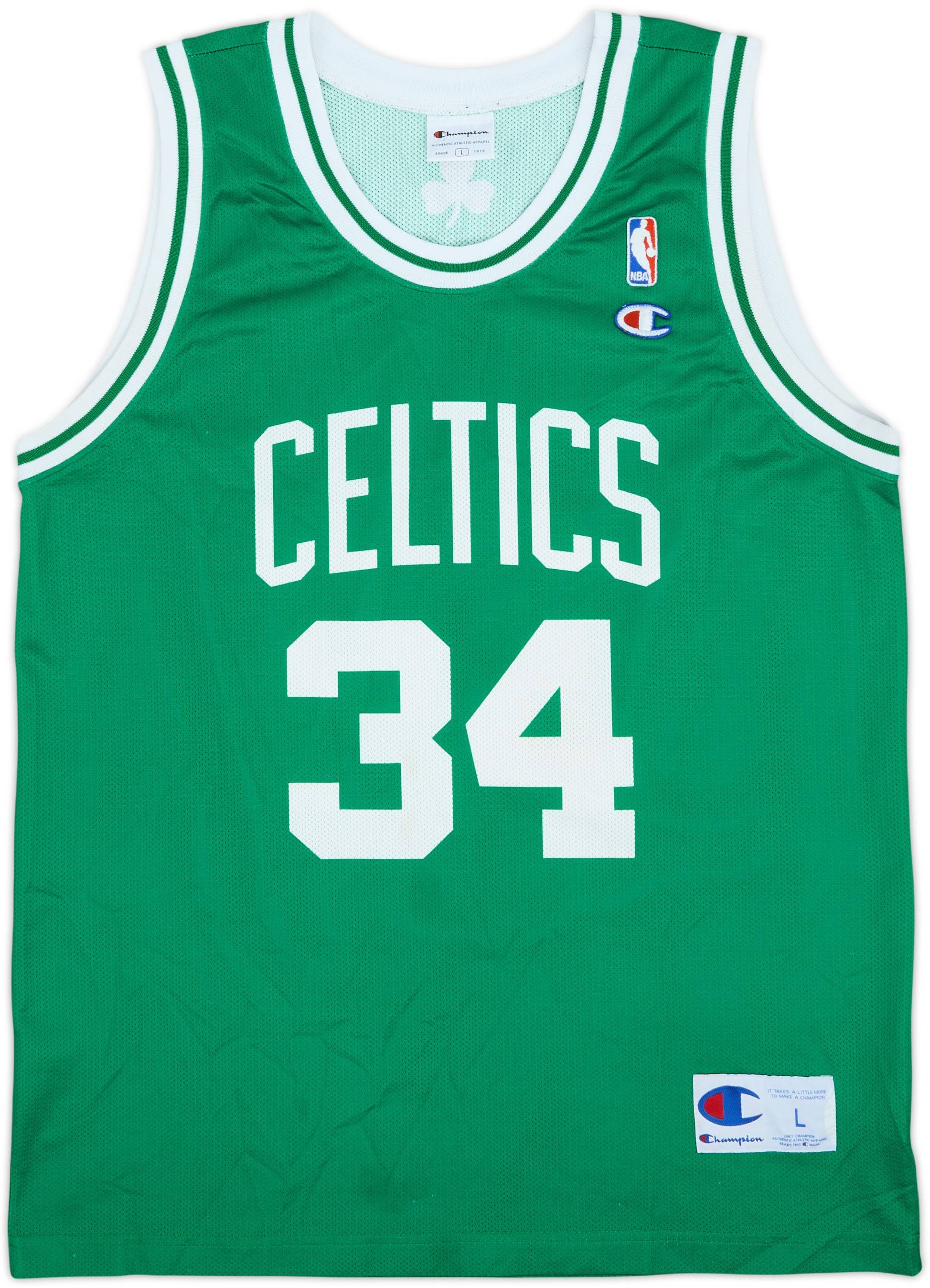 2006-10 Boston Celtics Pierce #34 Champion Away Jersey - 7/10 - (L)