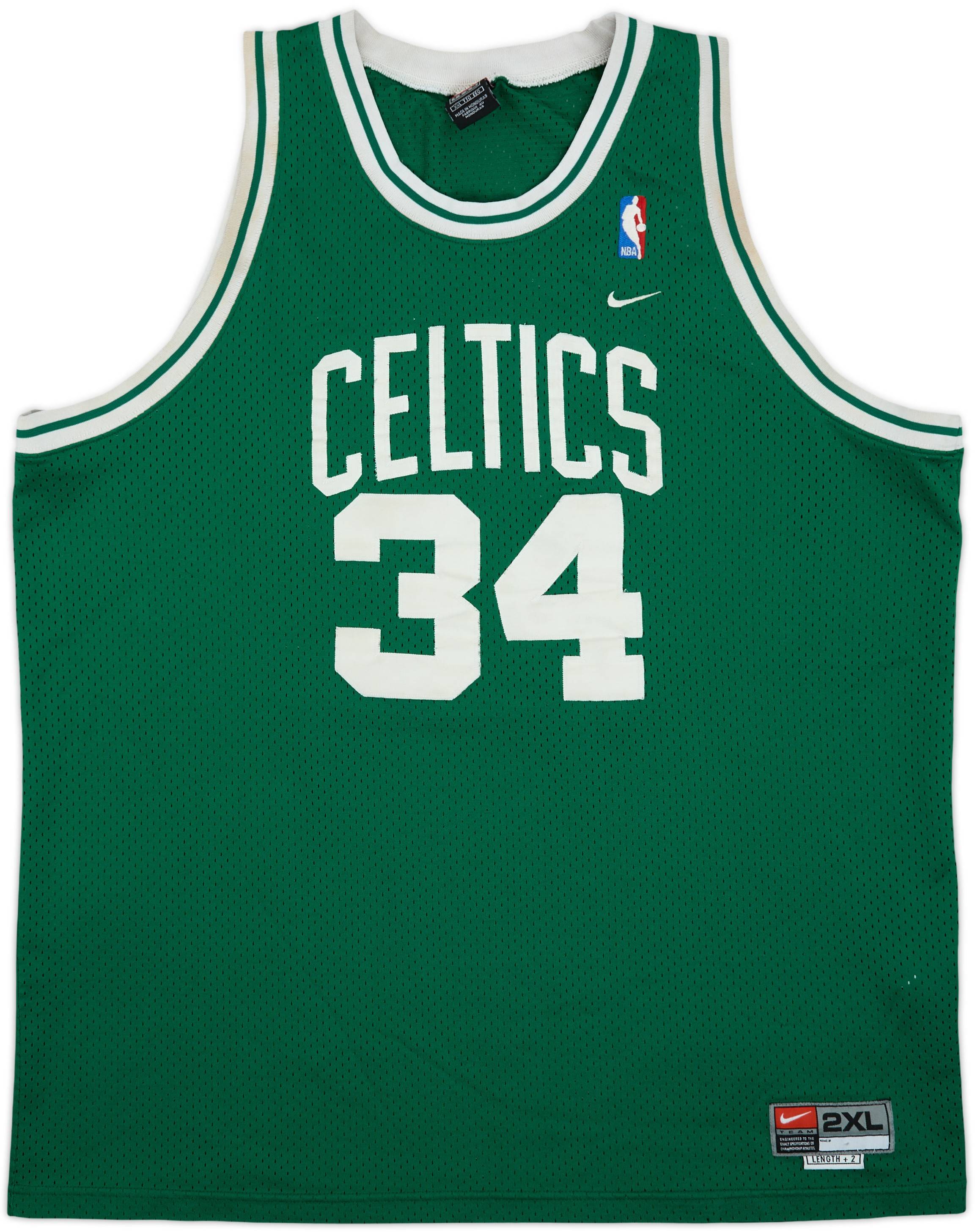 2000-04 Boston Celtics Pierce #34 Nike Swingman Away Jersey - 6/10