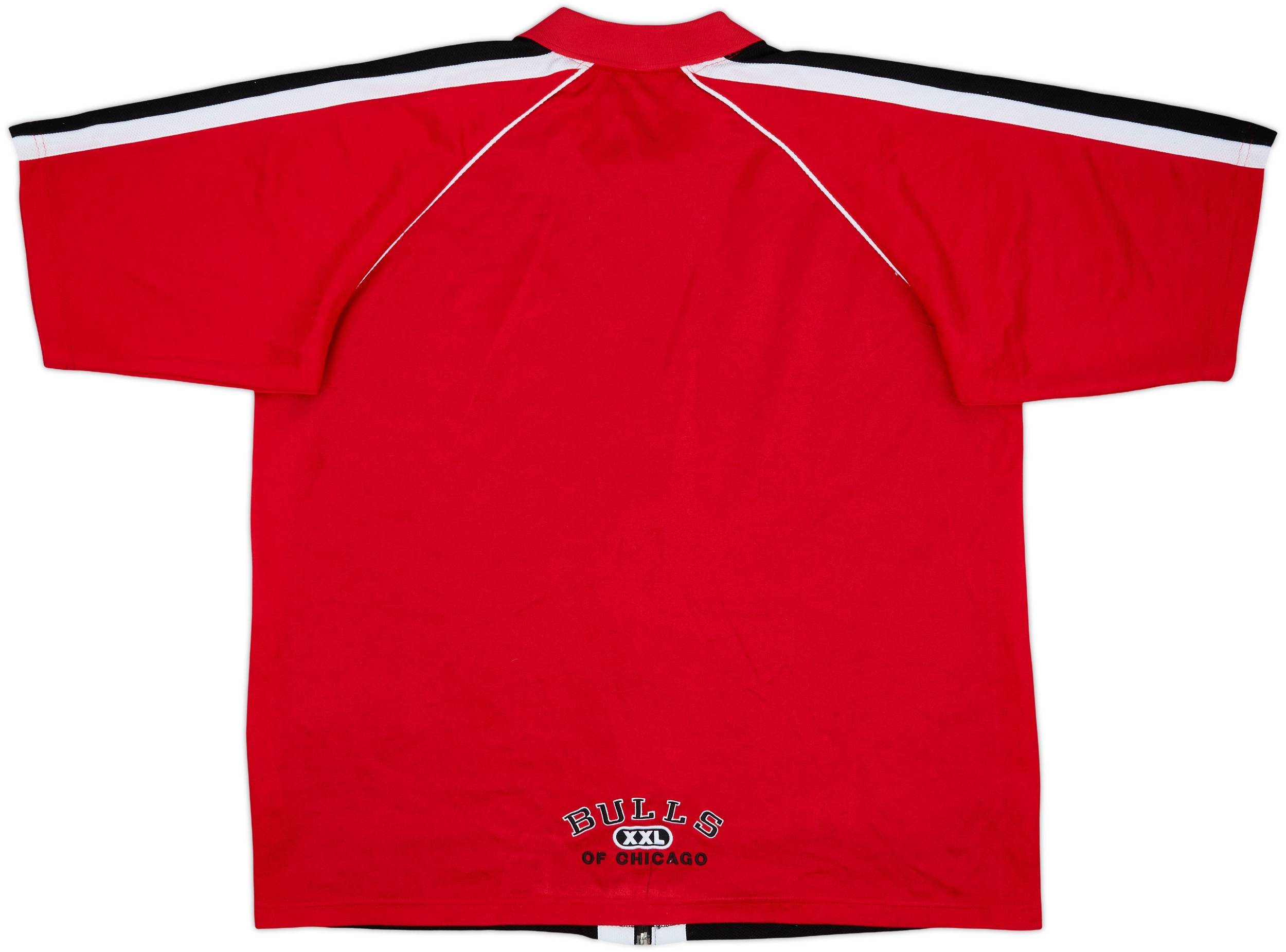 1990s Chicago Bulls Champion Full Zip Shooting Shirt - 8/10 - (L)