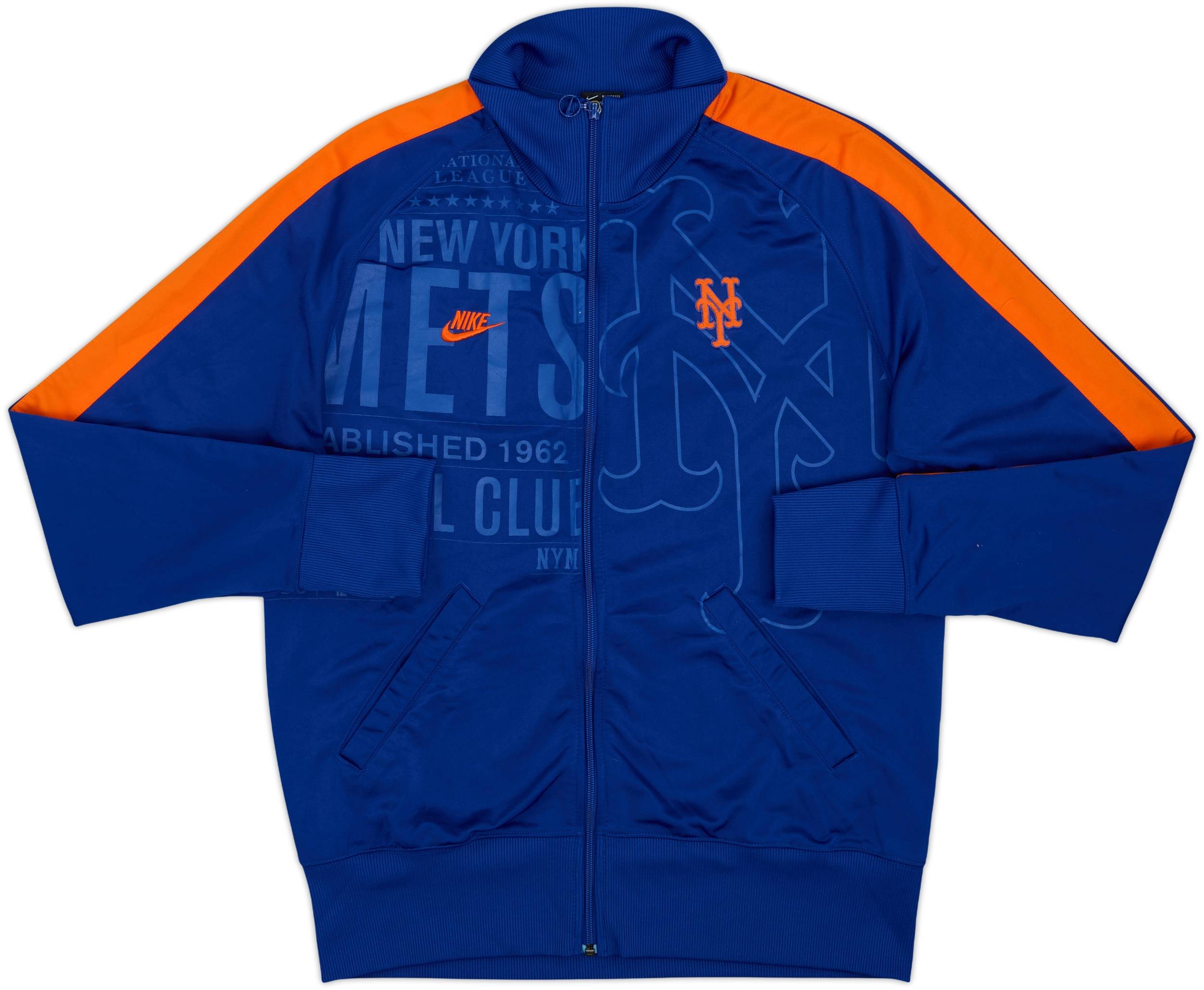 2008 New York Mets Nike Track Jacket - 8/10 - (L)