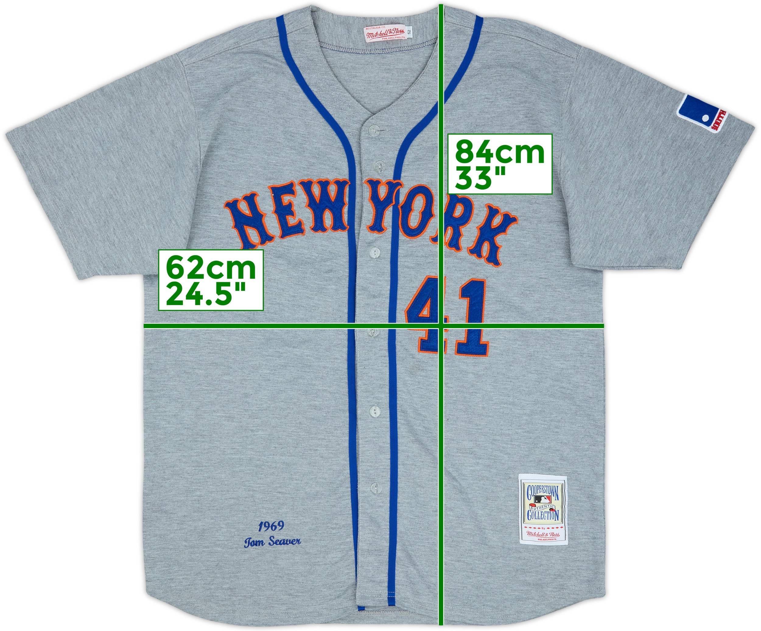 1969 New York Mets Seaver #41 Mitchell & Ness Away Jersey - 7/10
