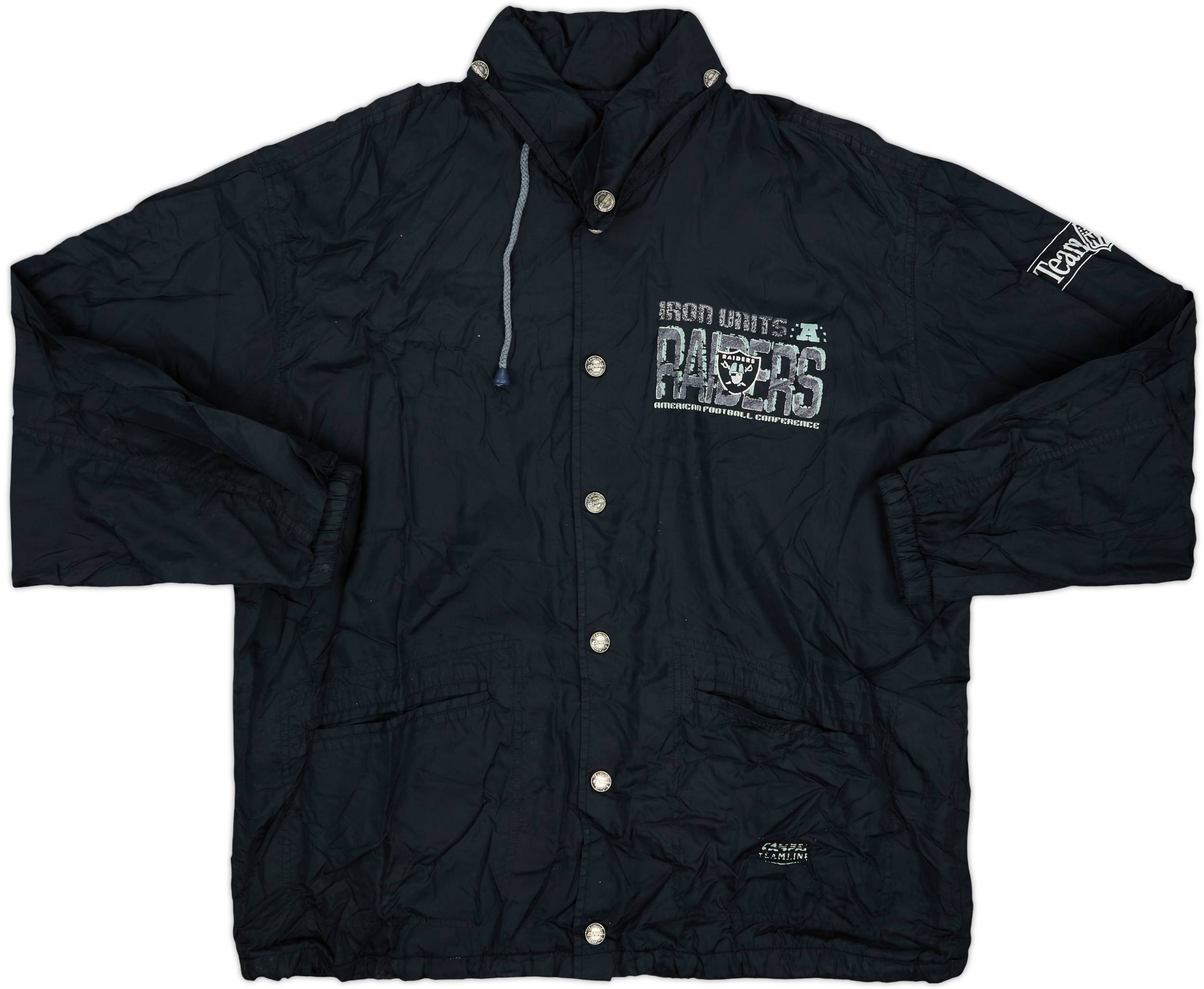 1993 Los Angeles Raiders Campri Teamline Rain Jacket - 6/10 - (L)