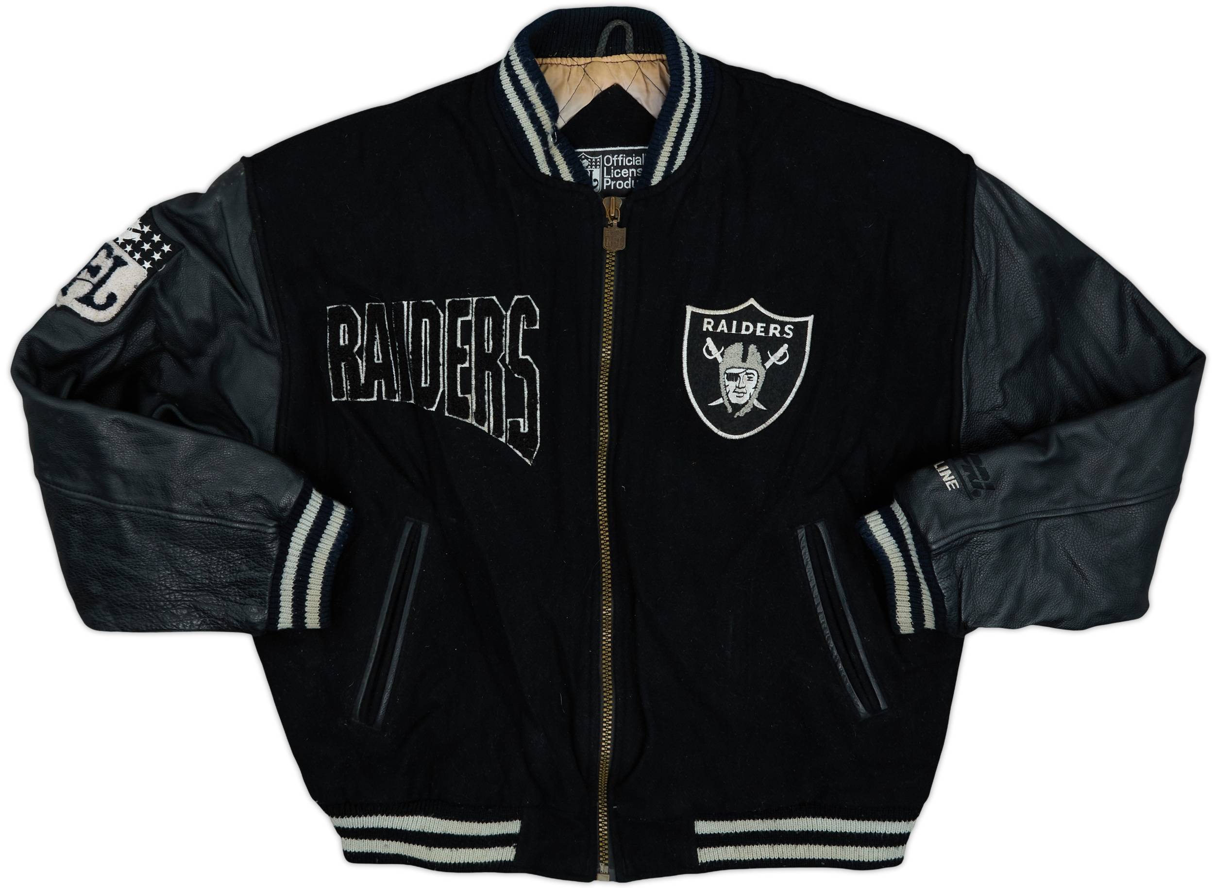 1991 Los Angeles Raiders Campri Teamline Varsity Jacket - 8/10 - (L)