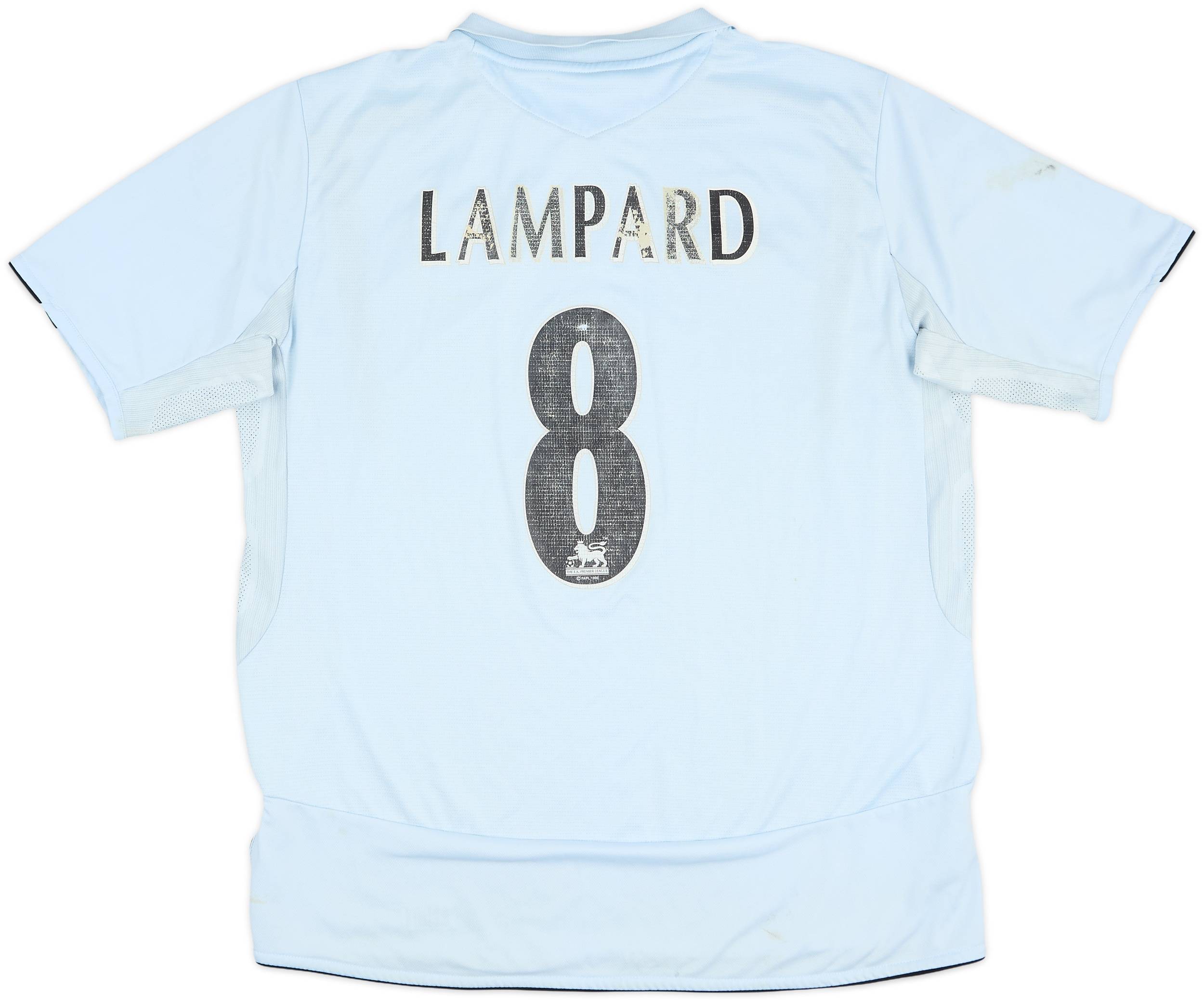 2005-06 Chelsea Away Shirt Lampard #8 - 4/10 - (XL)