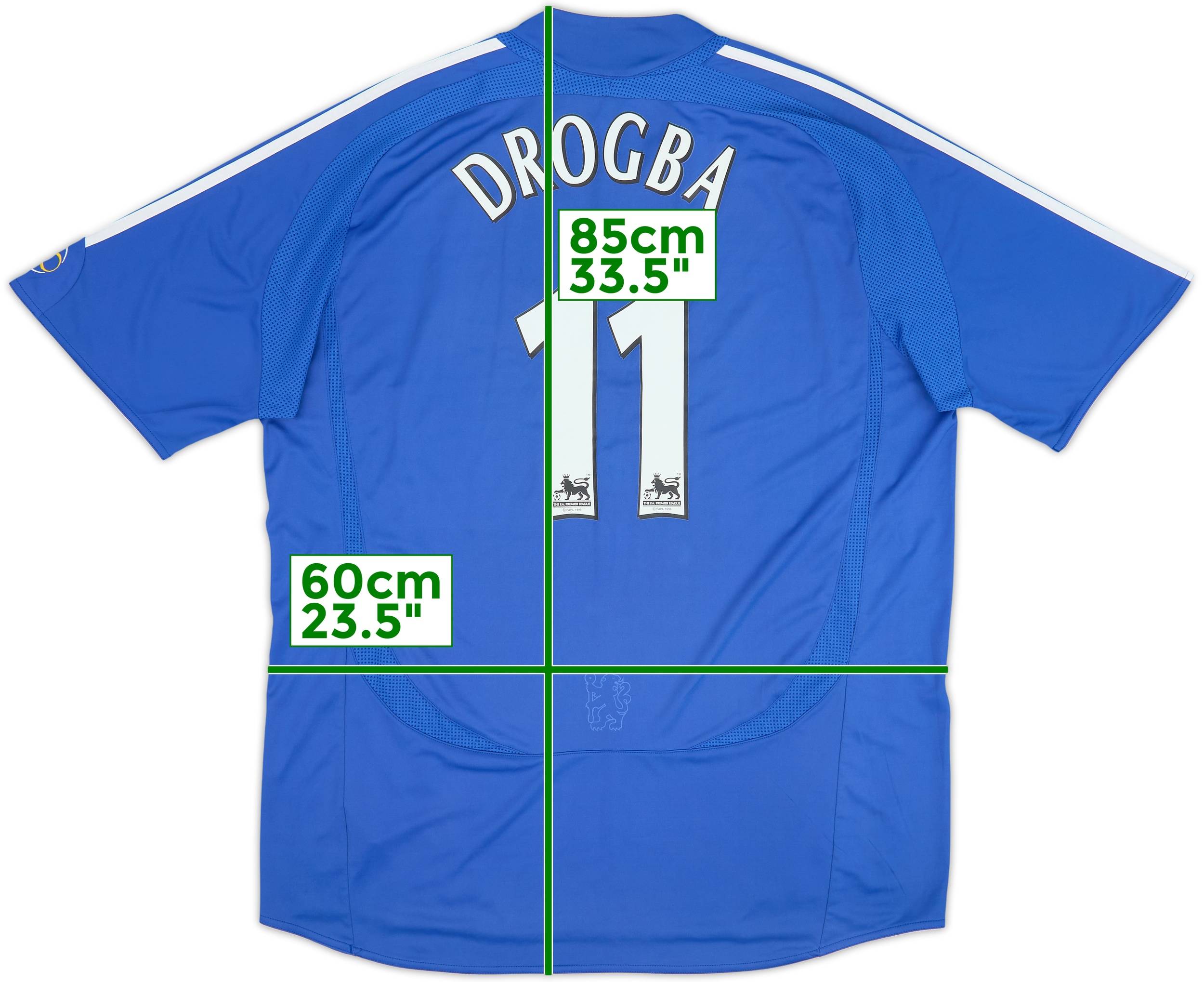 2006-08 Chelsea Home Shirt Drogba #11 - 8/10 - (XL)