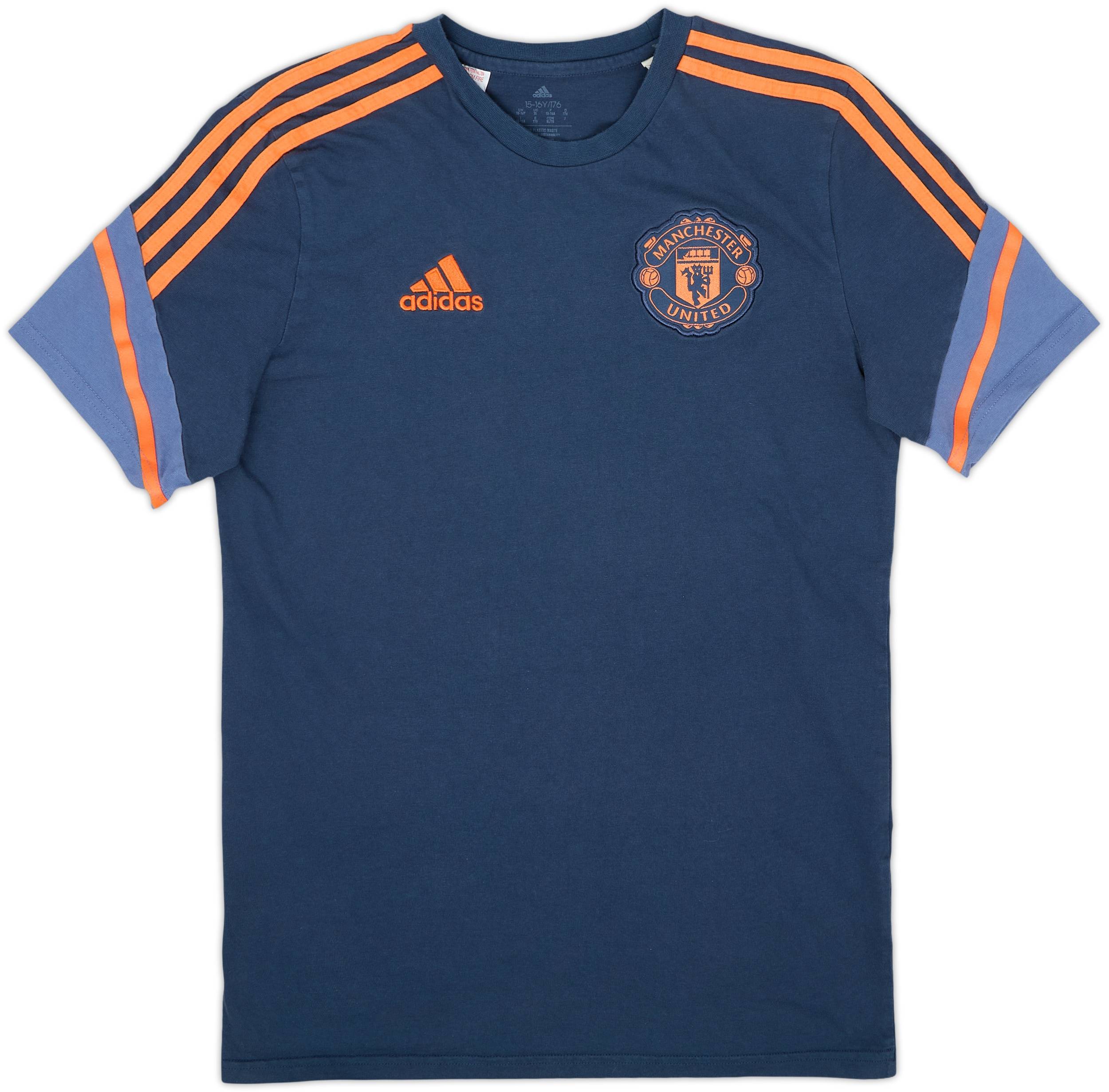 2022-23 Manchester United adidas Cotton Tee - 8/10 - (XL.Boys)