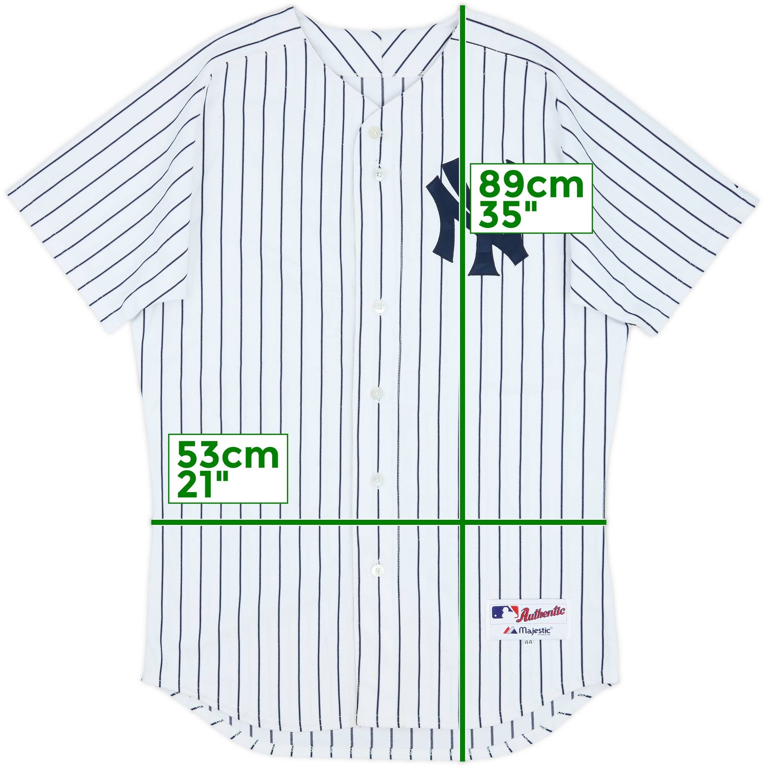 2005-06 New York Yankees Jeter #2 Majestic Authentic Home Jersey