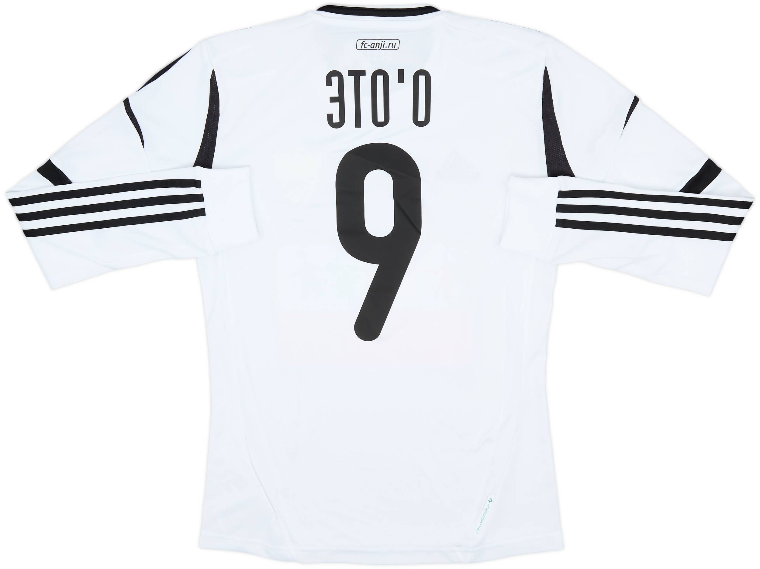 2012-13 Anzhi Makhachkala Third L/S Shirt Eto'o #9 (S)