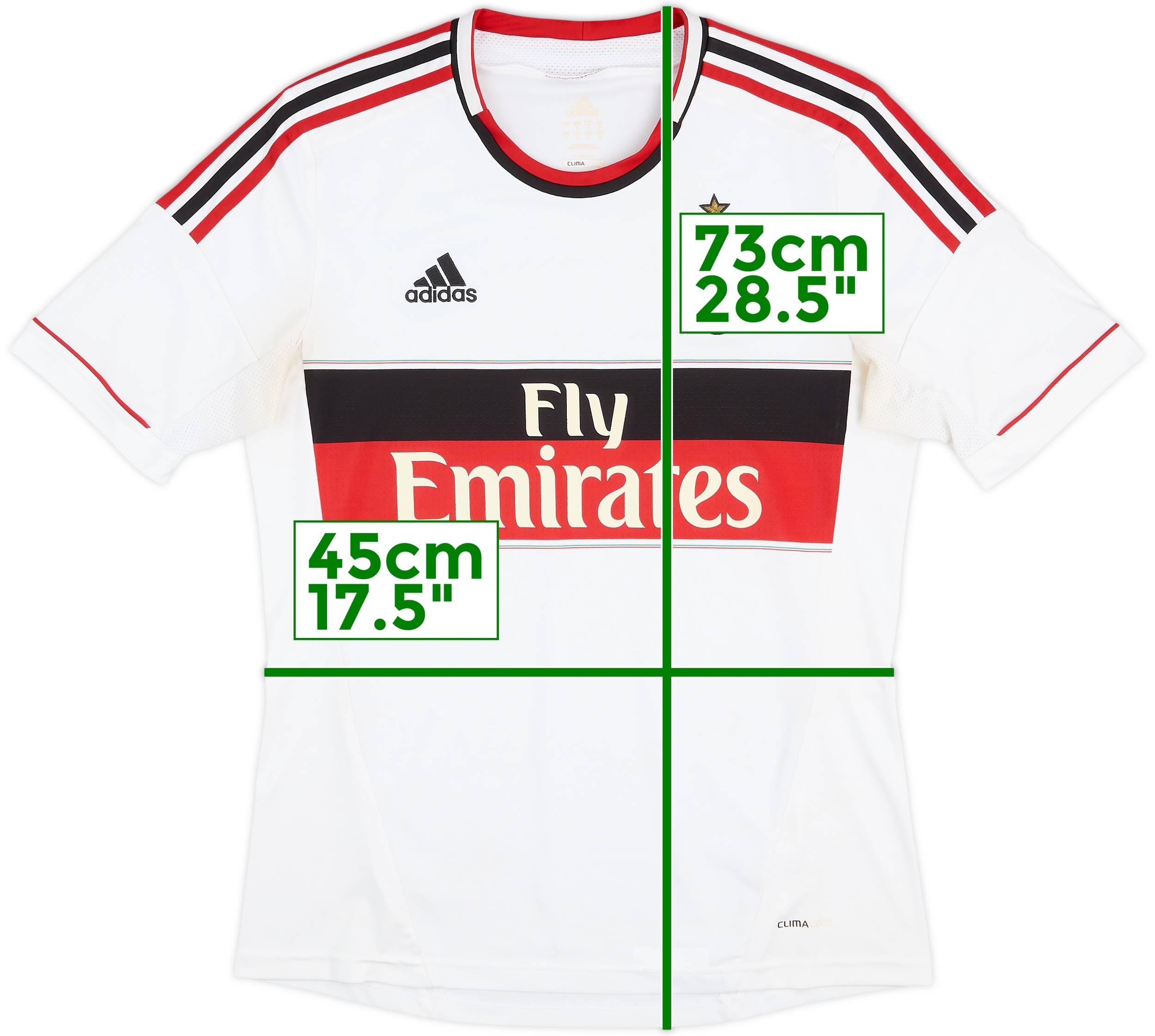 AC Milan ストライプユニフォームMサイズ AC Milan Jersey Shirt Boys