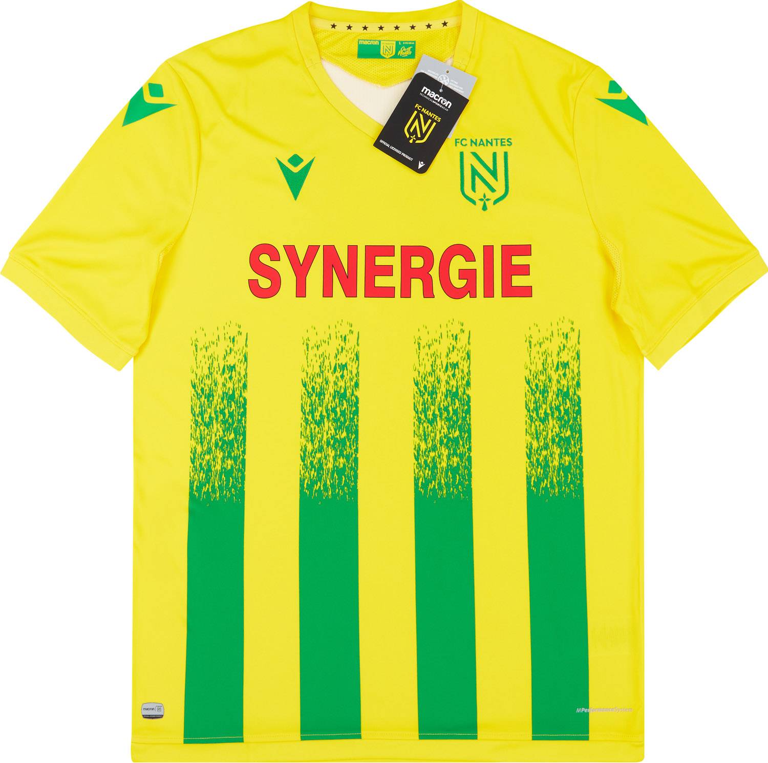 2020-21 Nantes Home Authentic Shirt