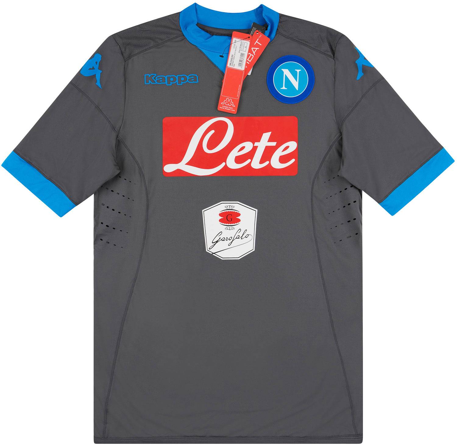 2015-16 Napoli Authentic Away Shirt