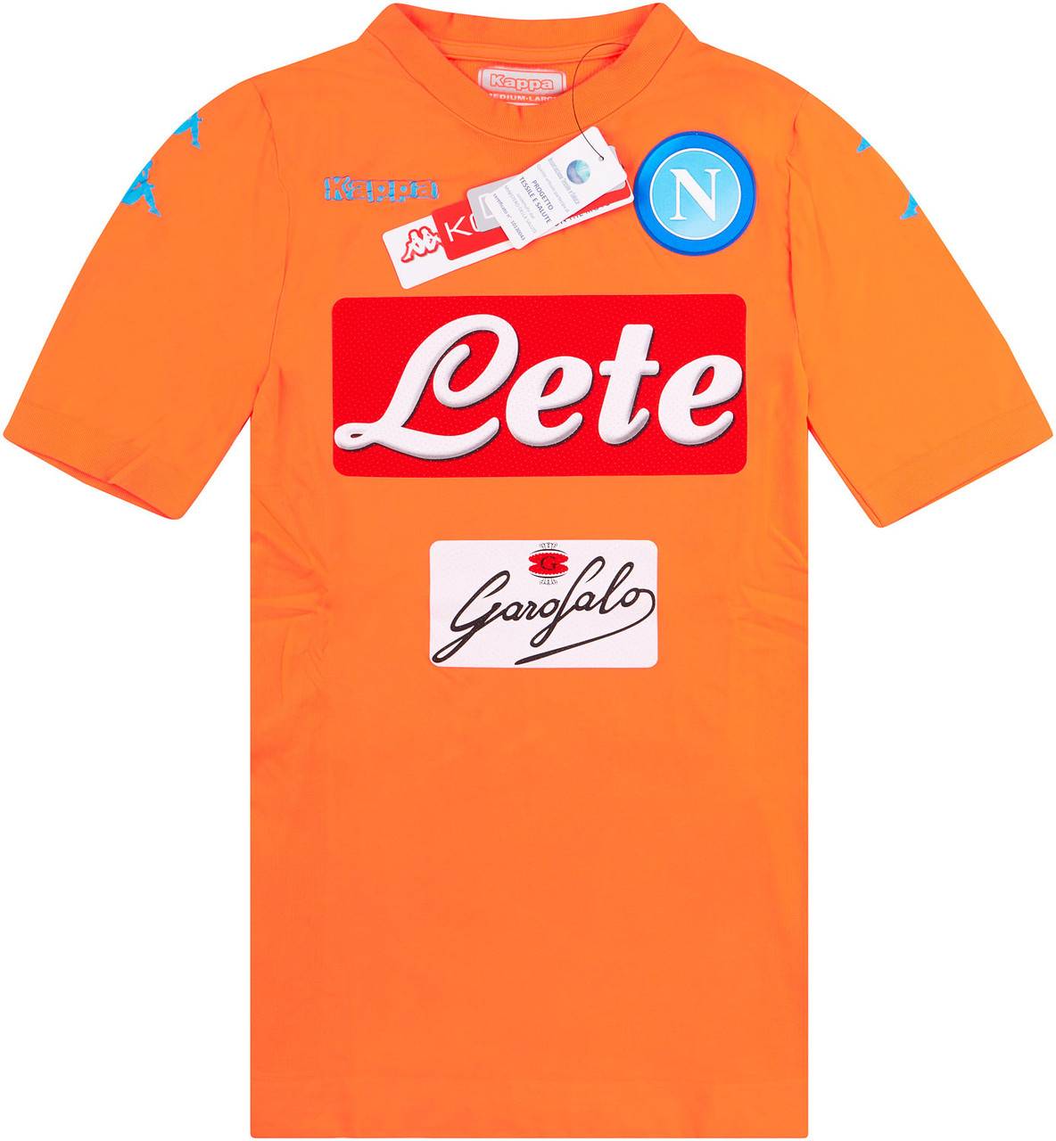 2016-17 Napoli Authentic GK Home S/S Shirt
