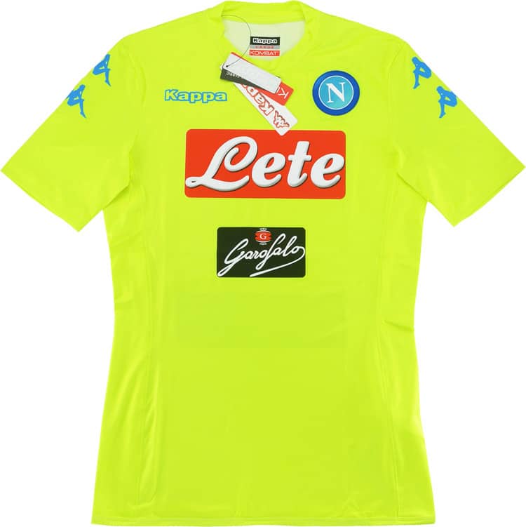 2016-17 Napoli Authentic GK Away S/S Shirt