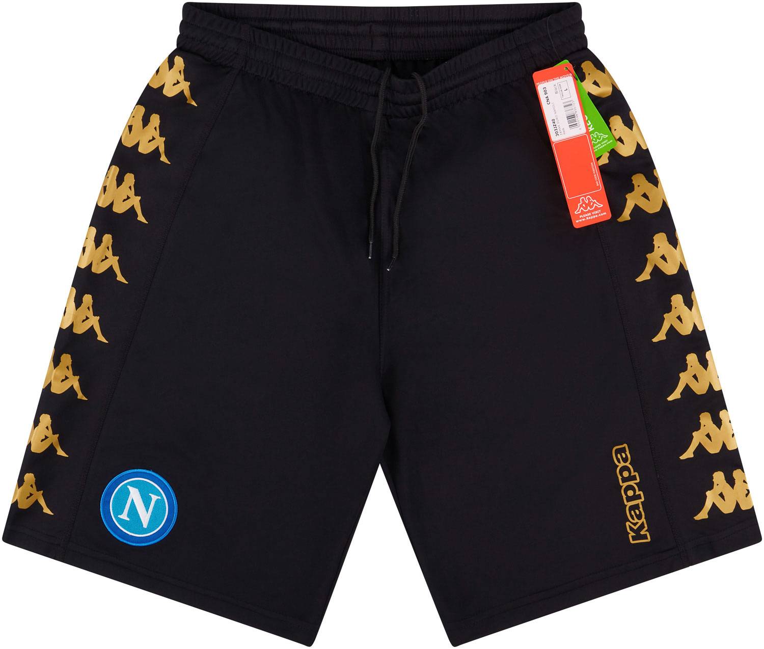 2016-17 Napoli Kappa Bermuda Shorts - NEW