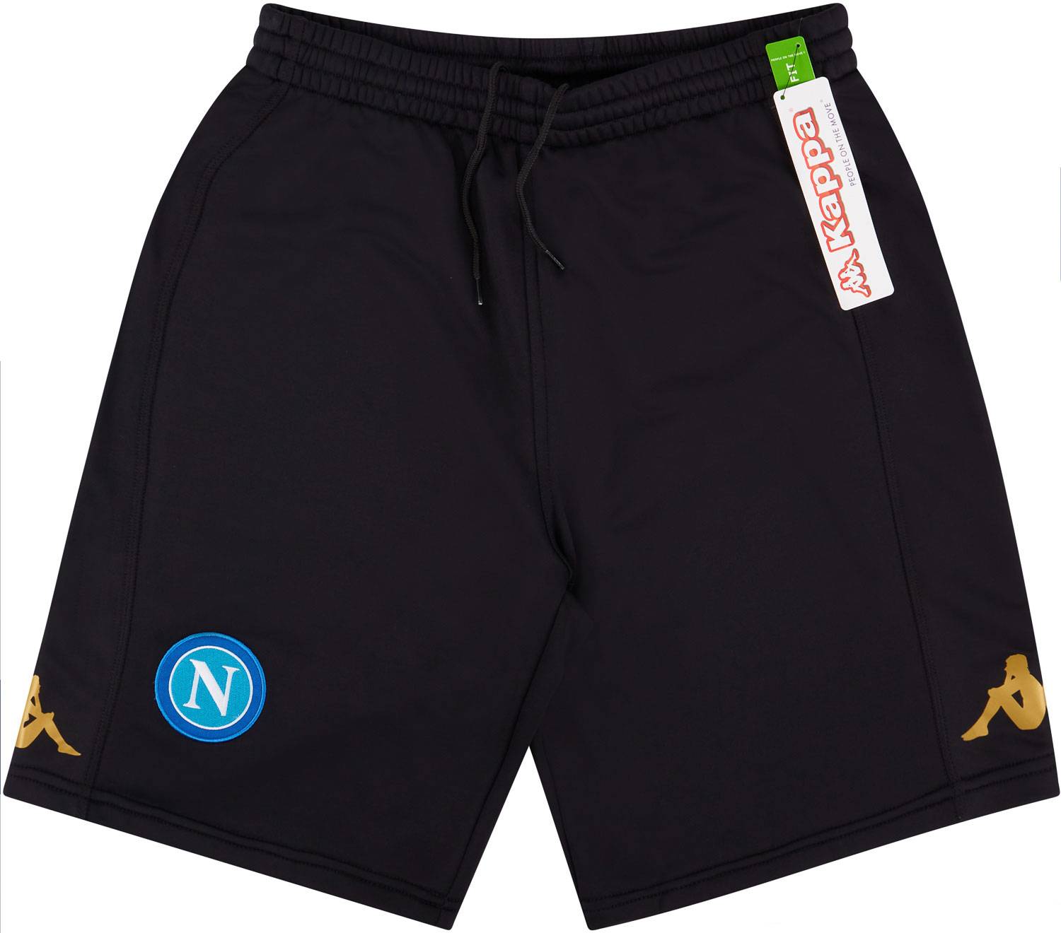 2016-17 Napoli Kappa Training Sweat Shorts - NEW