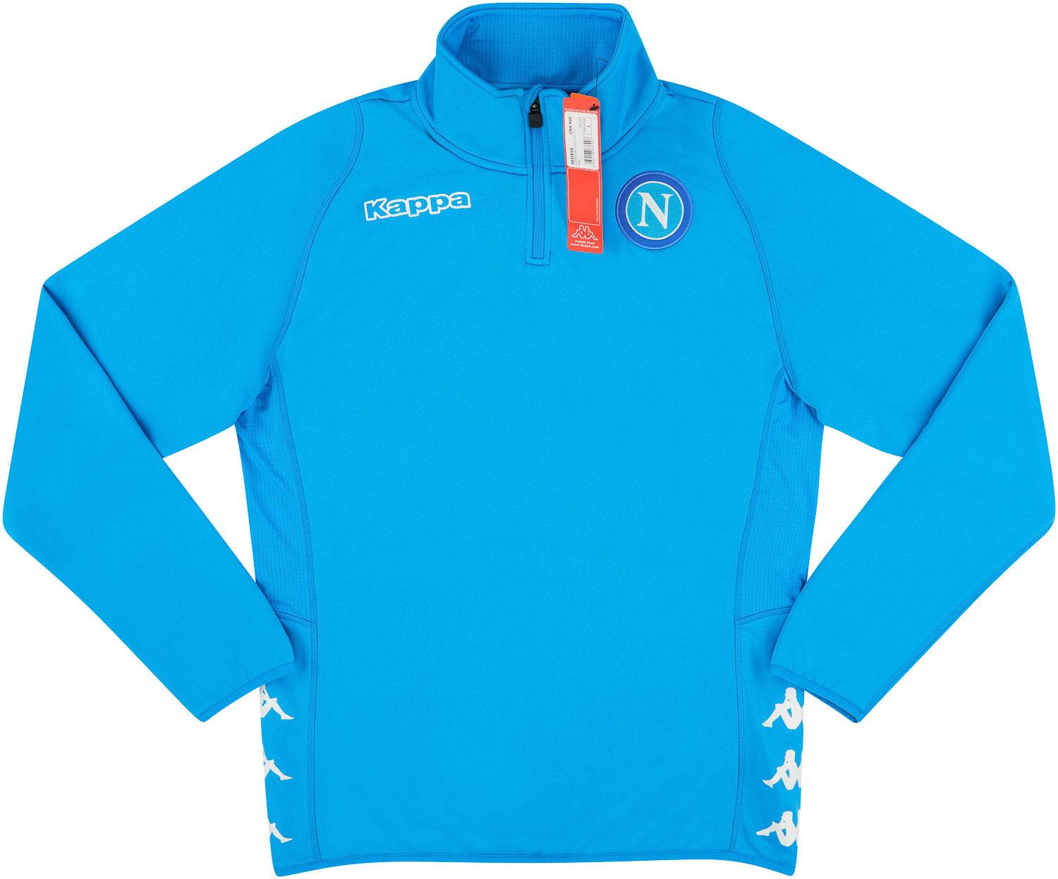 2016-17 Napoli Kappa 1/2 Zip Training Fleece Top (XXL)