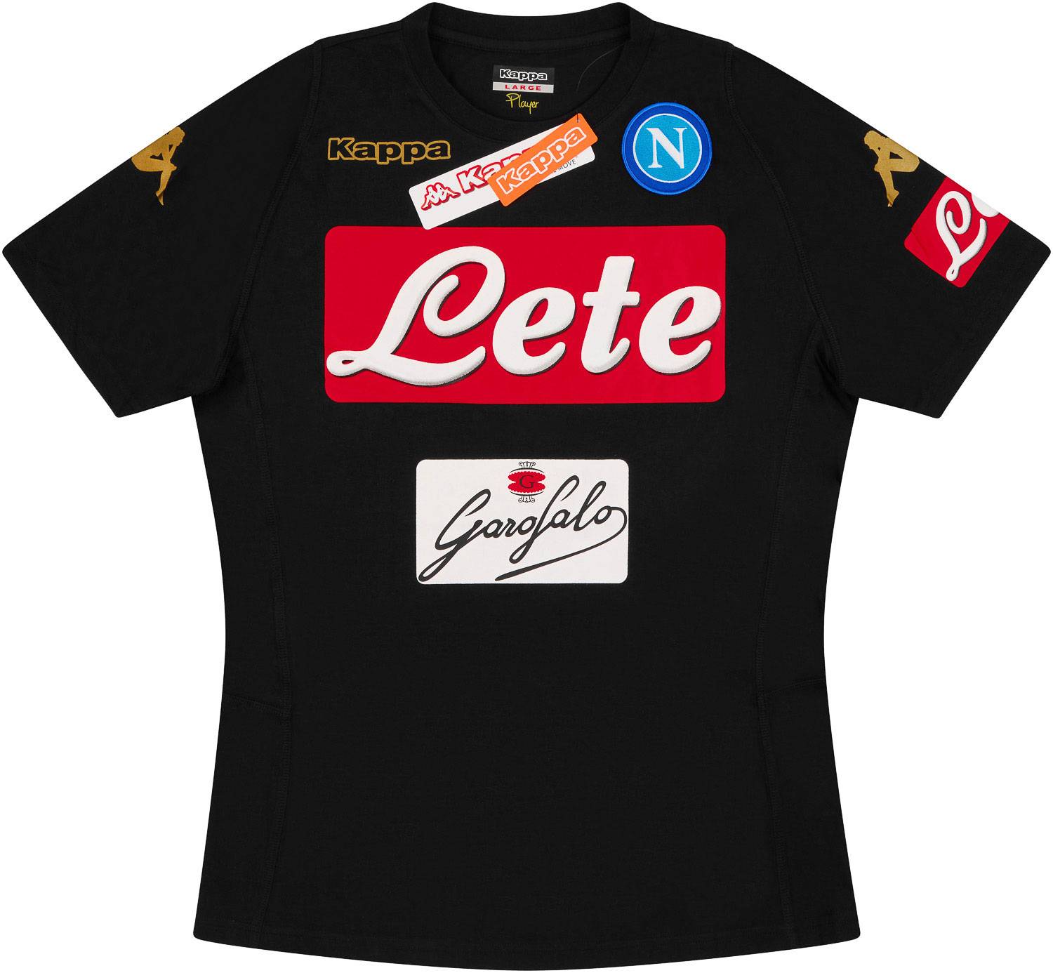 2016 17 Napoli Kappa Training Shirt NEW