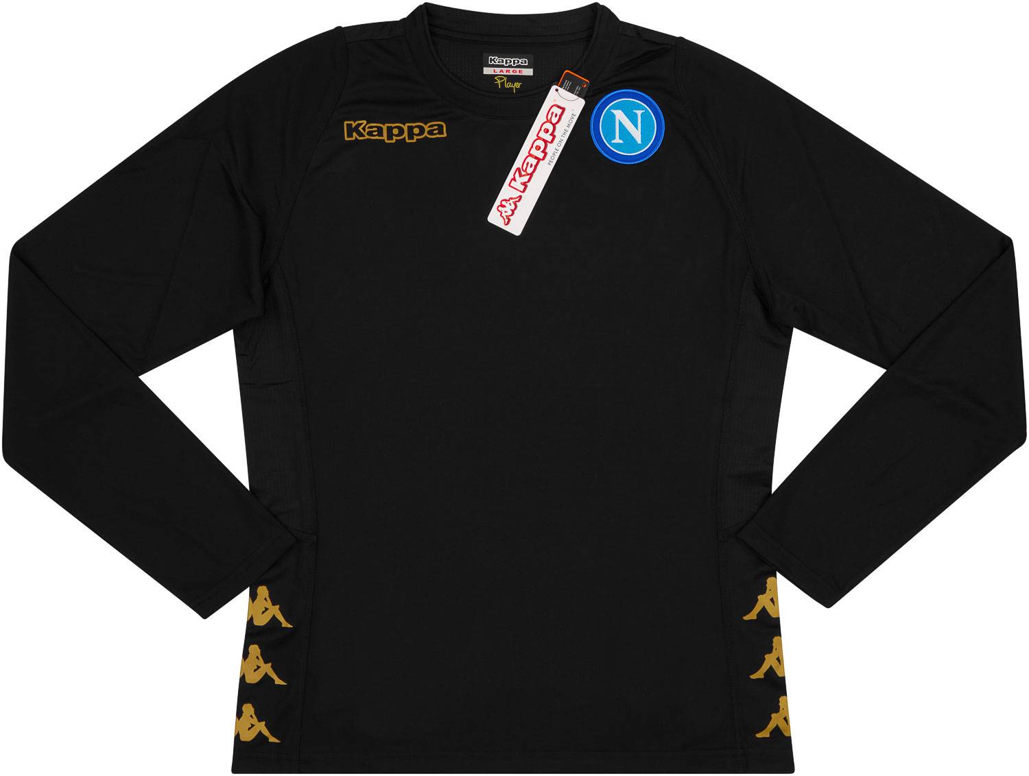 2016-17 Napoli Kappa Training L/S Shirt - NEW