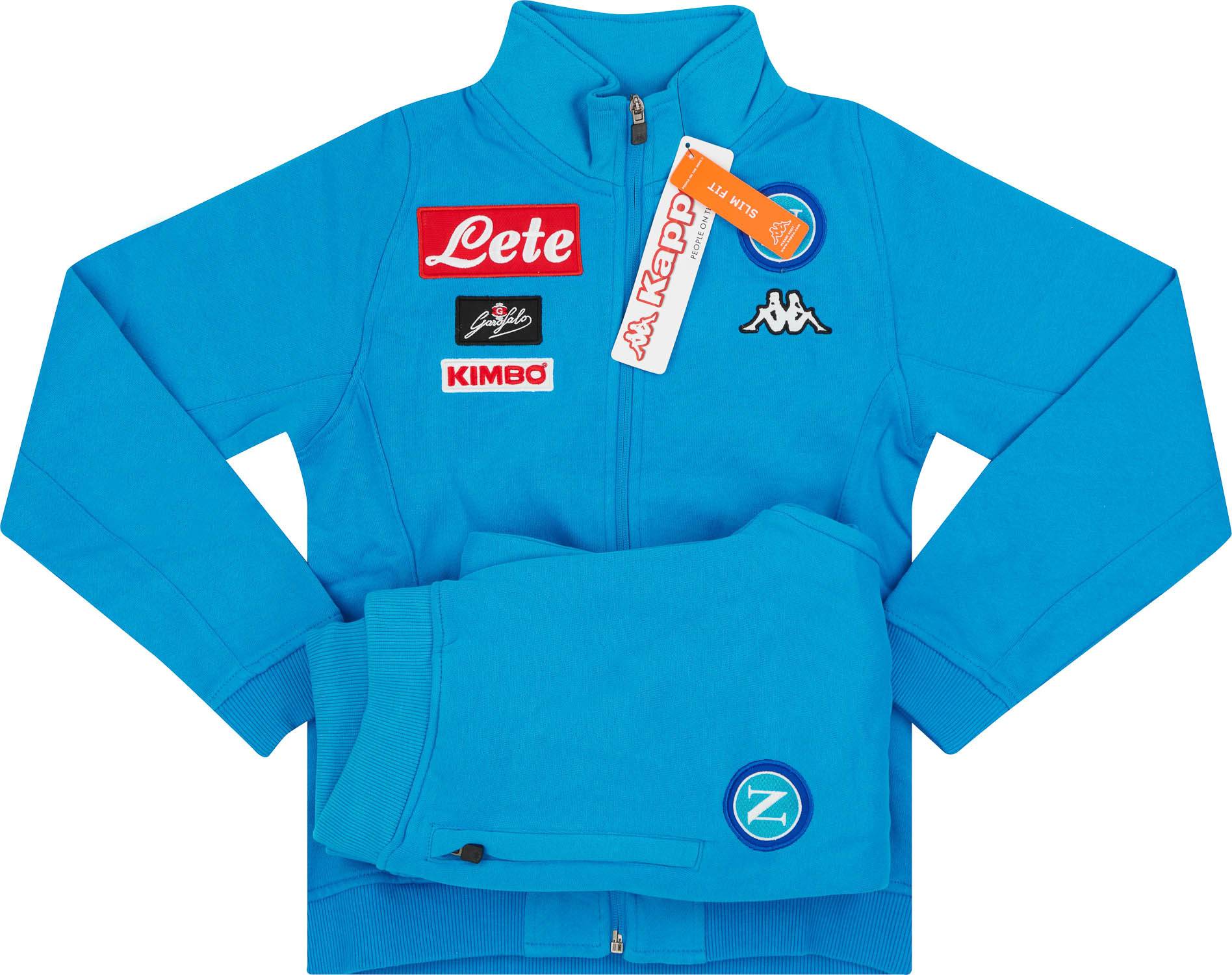 2017 18 Napoli Kappa Training Tracksuit NEW KIDS
